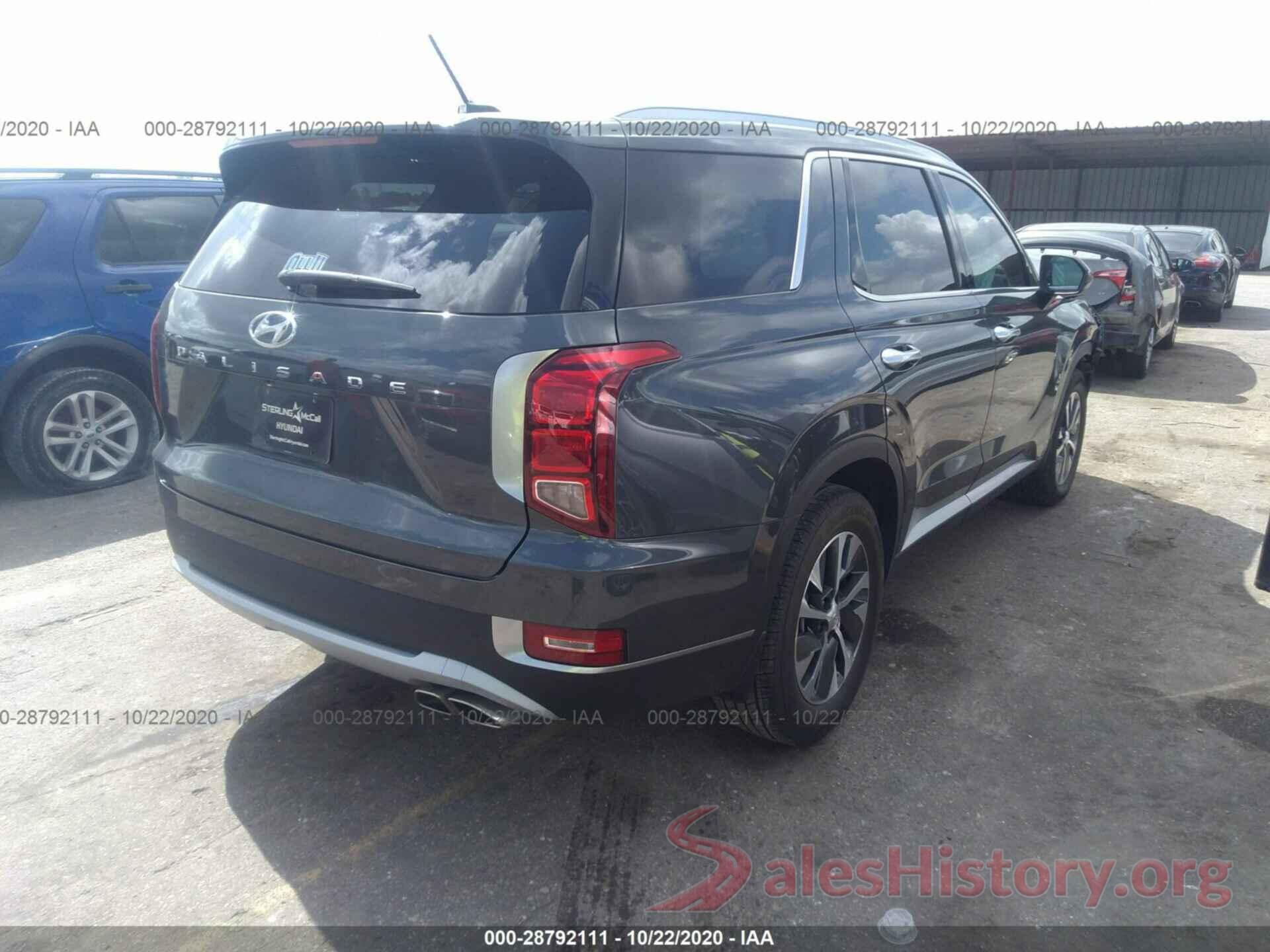 KM8R24HE6LU139972 2020 HYUNDAI PALISADE