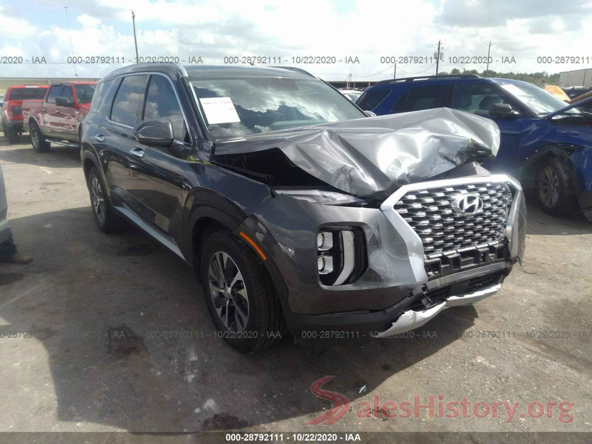 KM8R24HE6LU139972 2020 HYUNDAI PALISADE