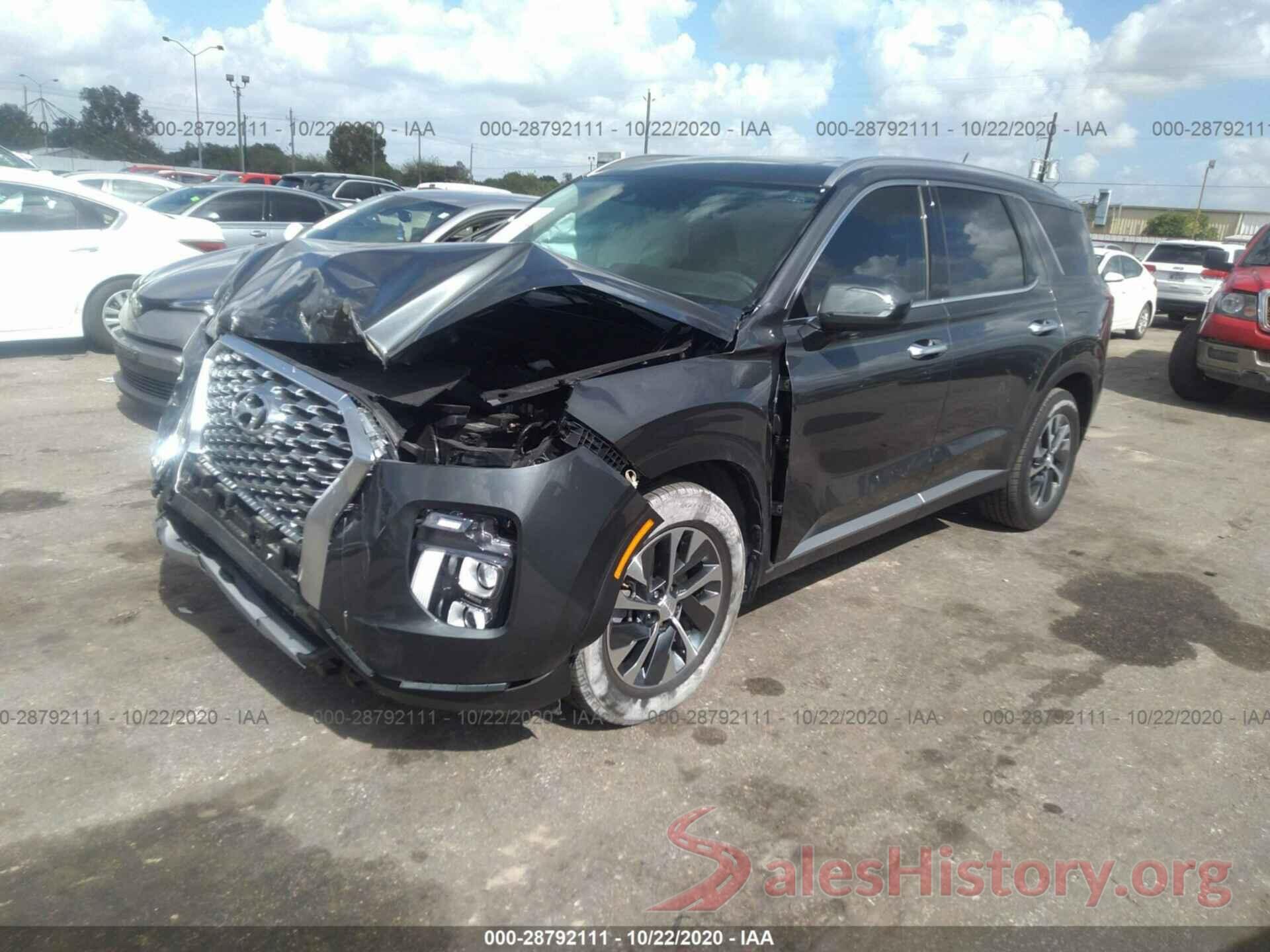 KM8R24HE6LU139972 2020 HYUNDAI PALISADE