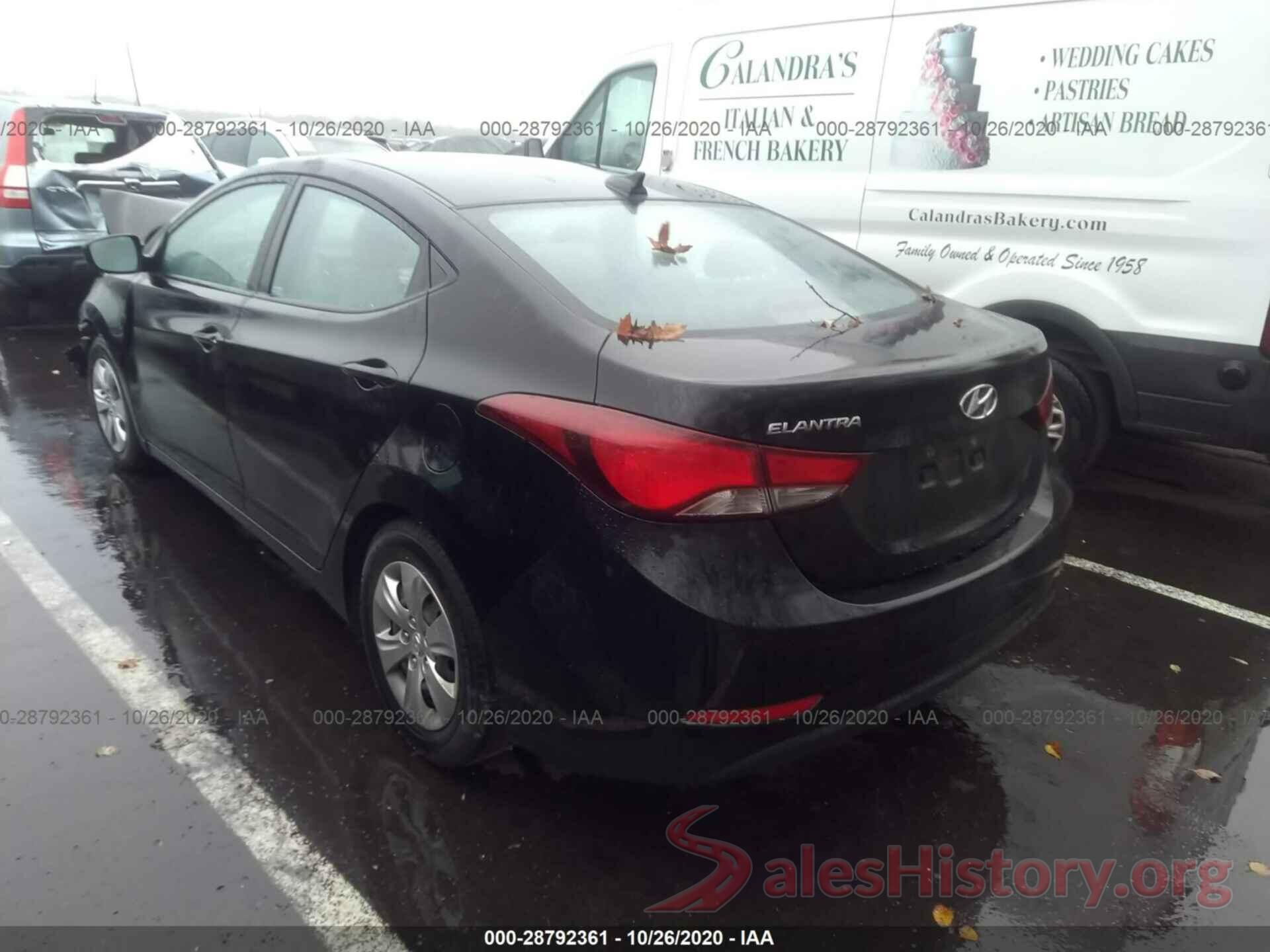 KMHDH4AEXGU636676 2016 HYUNDAI ELANTRA