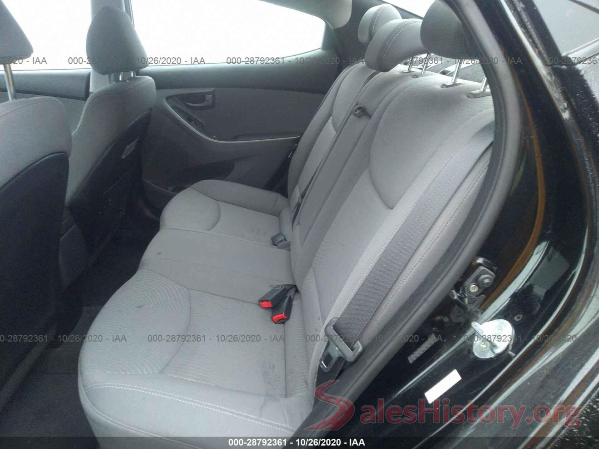 KMHDH4AEXGU636676 2016 HYUNDAI ELANTRA