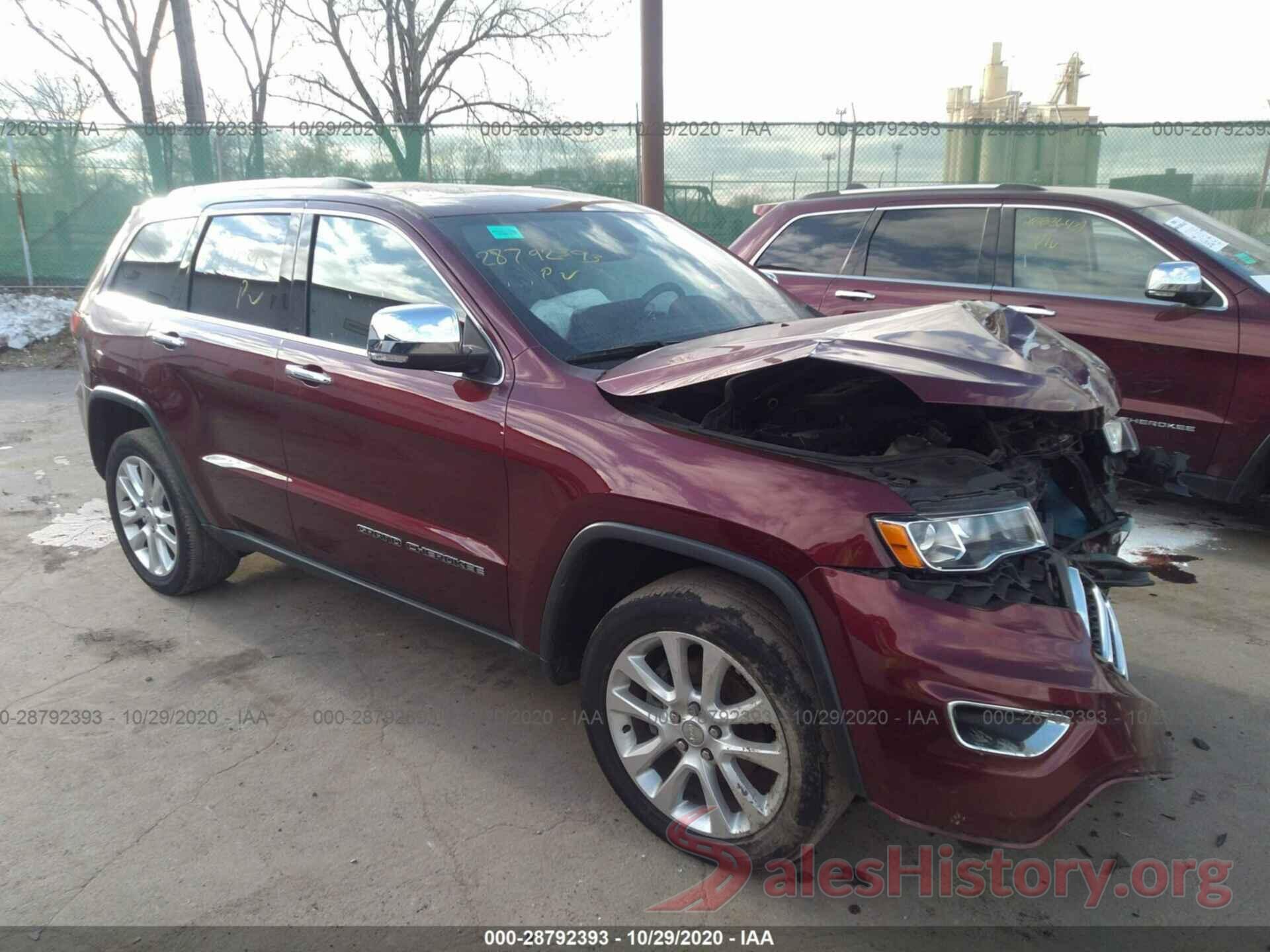 1C4RJFBG6HC821907 2017 JEEP GRAND CHEROKEE