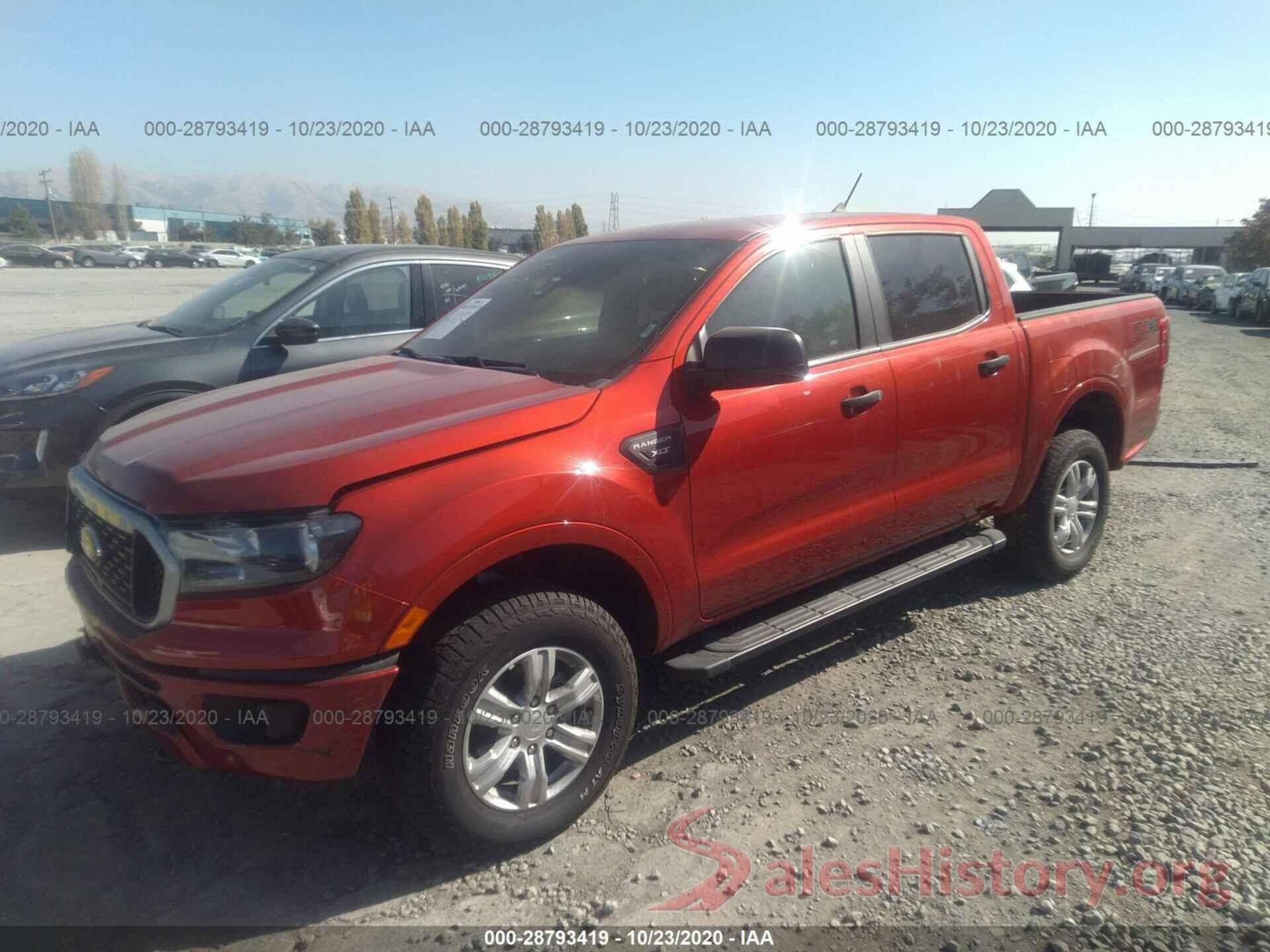 1FTER4FH7KLA41940 2019 FORD RANGER