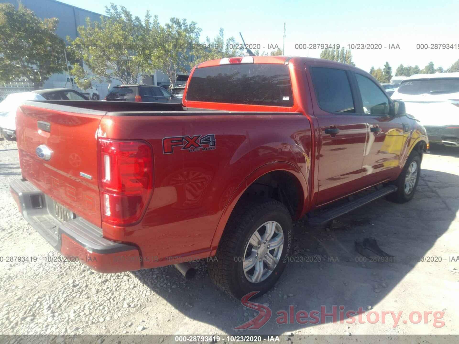 1FTER4FH7KLA41940 2019 FORD RANGER