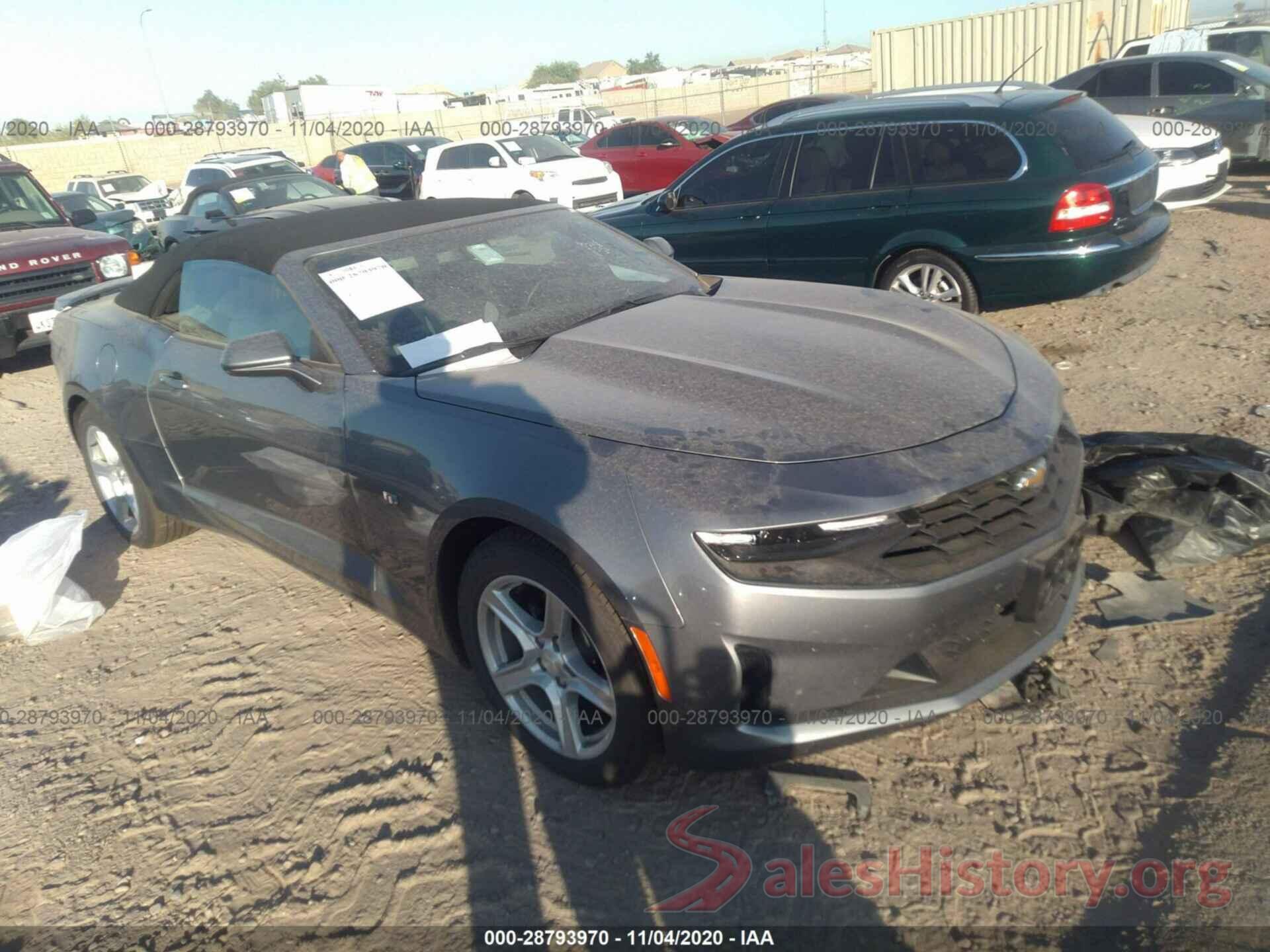 1G1FB3DX6L0127040 2020 CHEVROLET CAMARO