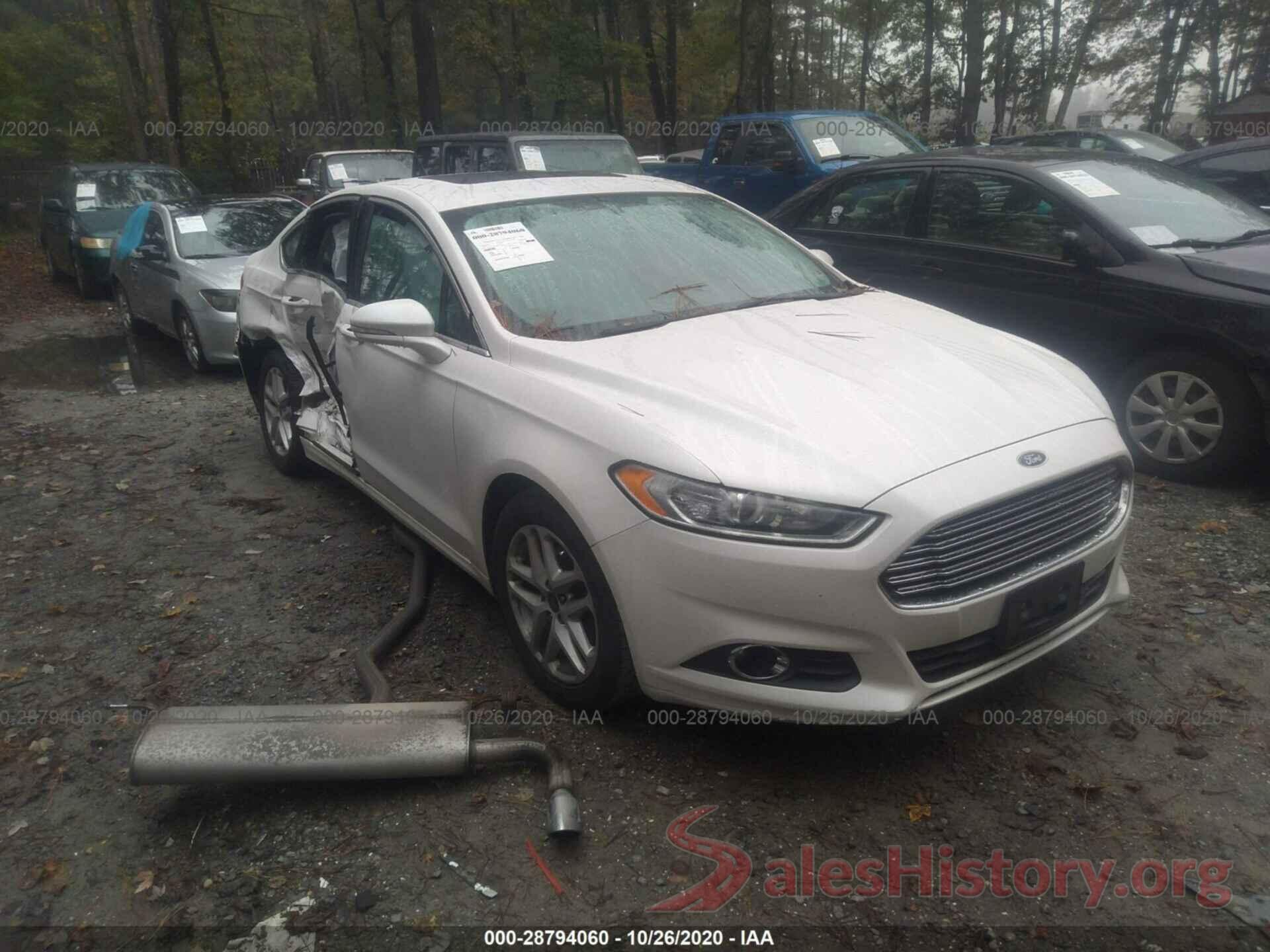 3FA6P0HD7GR209393 2016 FORD FUSION