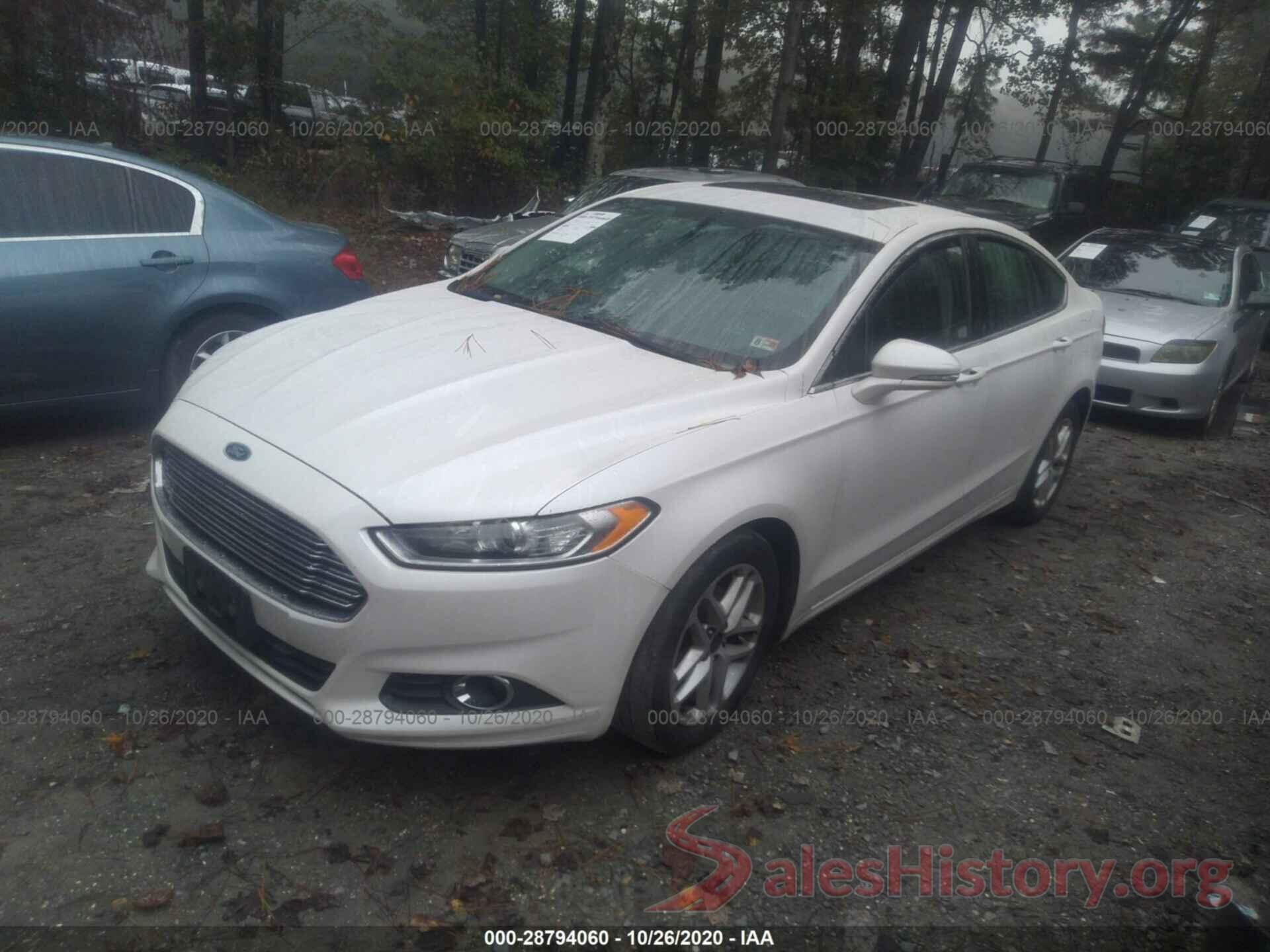 3FA6P0HD7GR209393 2016 FORD FUSION