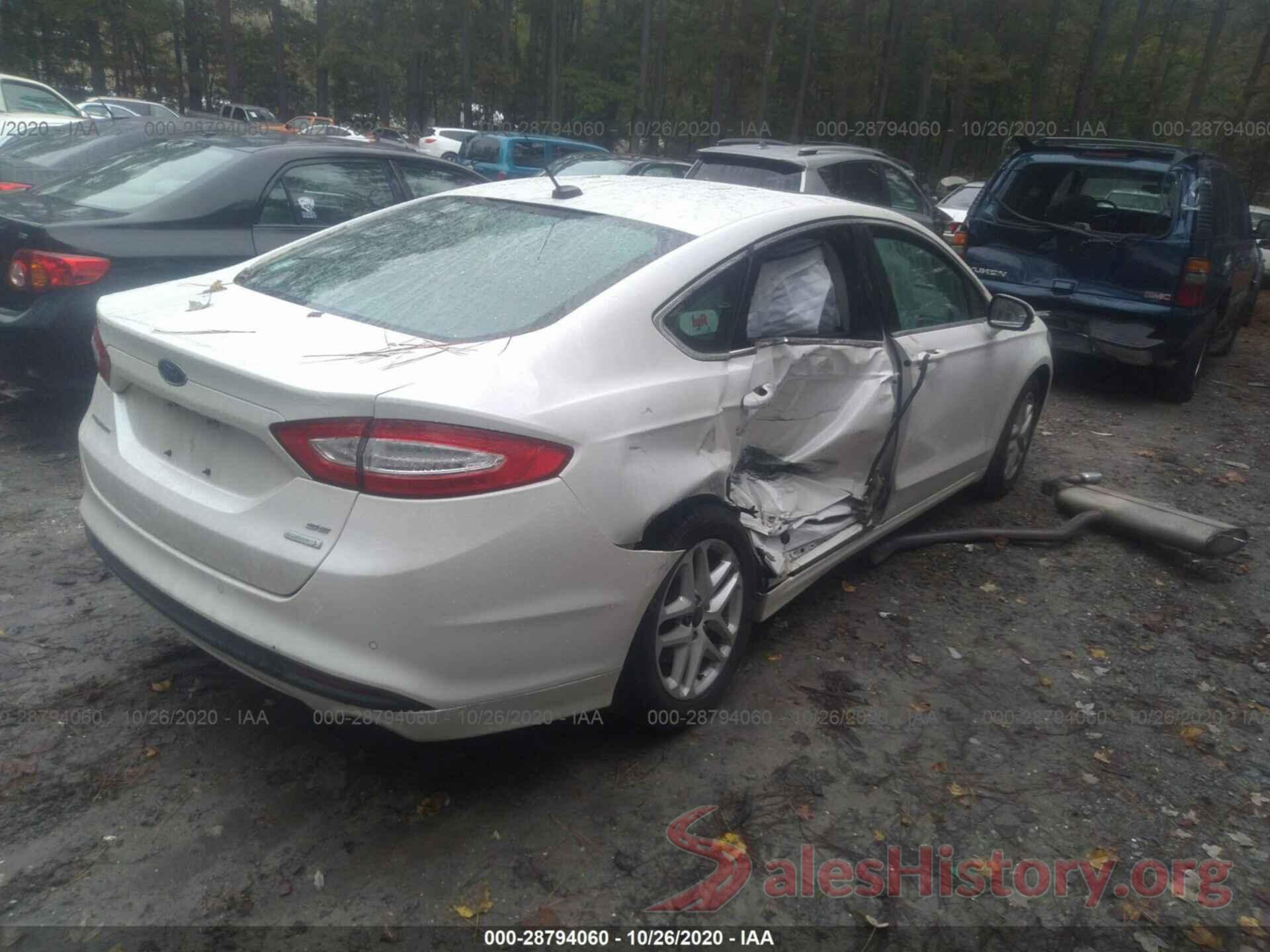 3FA6P0HD7GR209393 2016 FORD FUSION