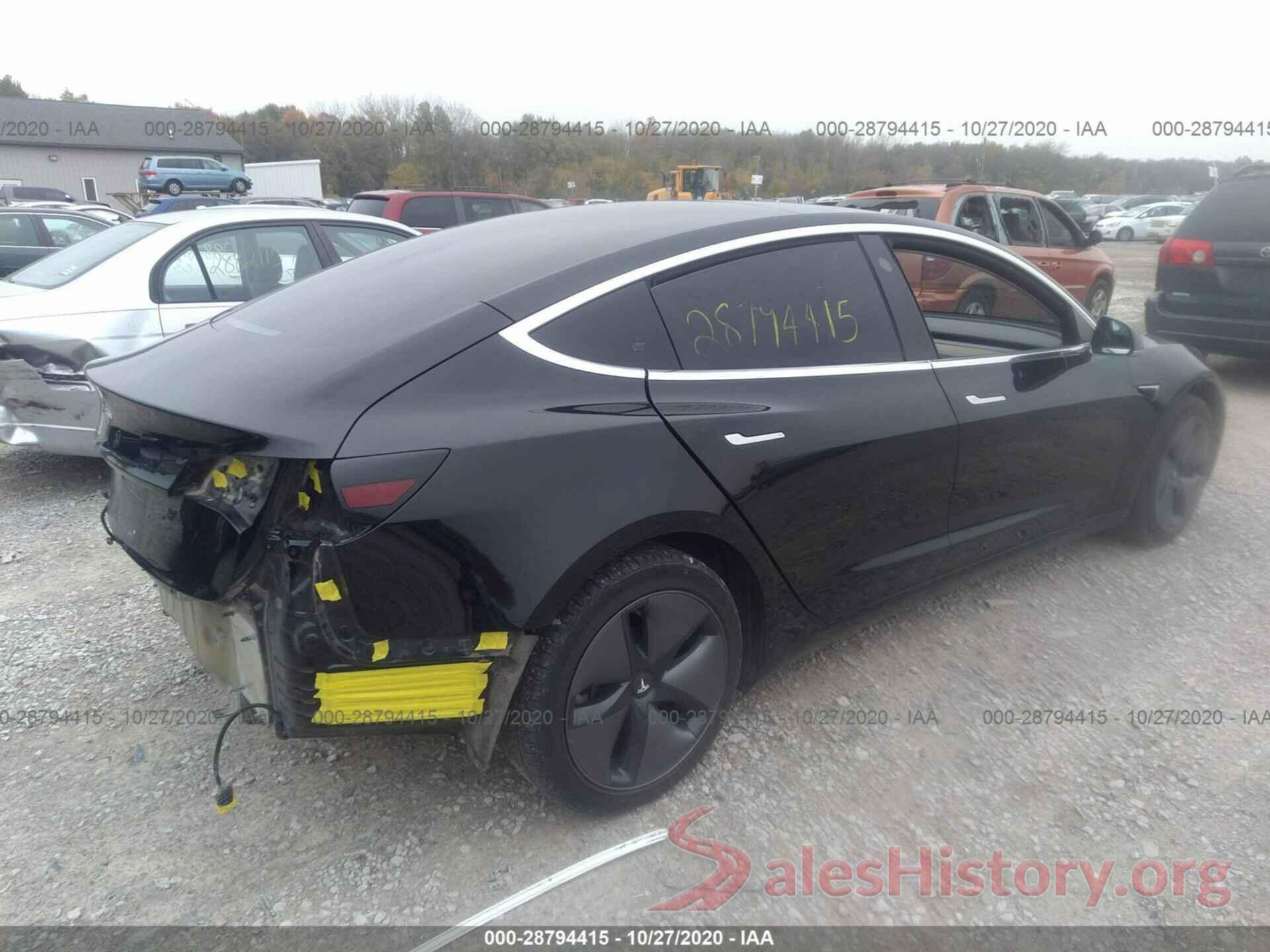 5YJ3E1EA3JF157448 2018 TESLA MODEL 3