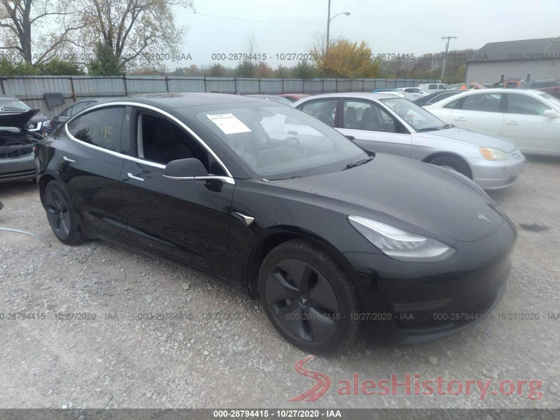 5YJ3E1EA3JF157448 2018 TESLA MODEL 3