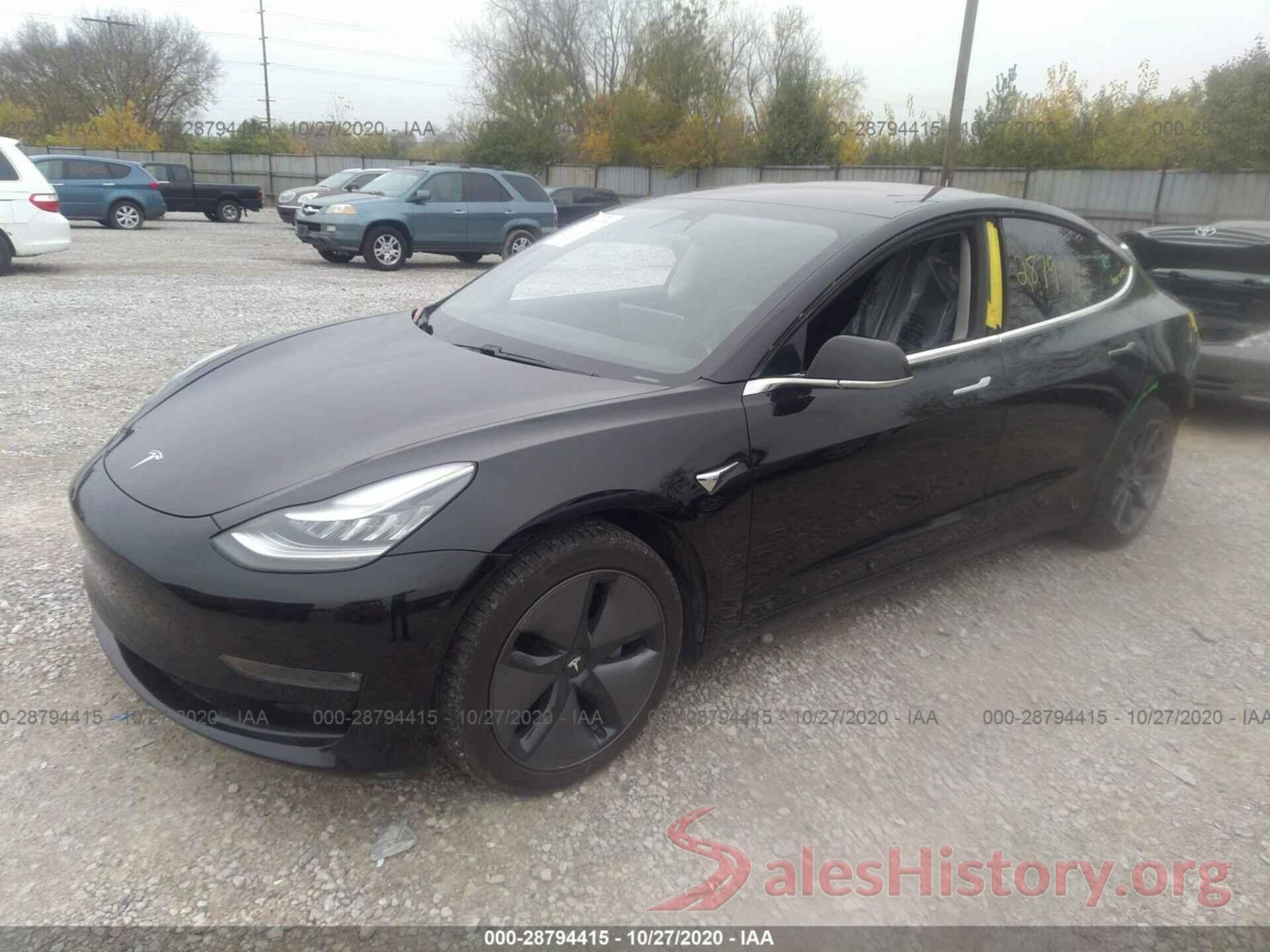 5YJ3E1EA3JF157448 2018 TESLA MODEL 3