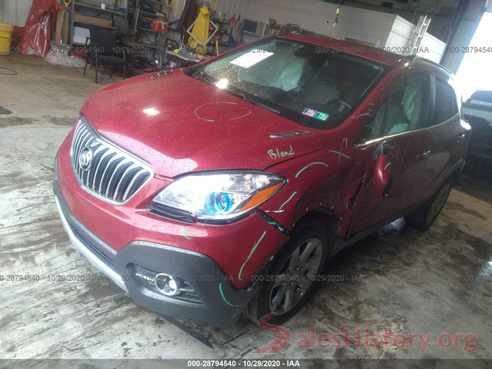 KL4CJHSB2GB740505 2016 BUICK ENCORE