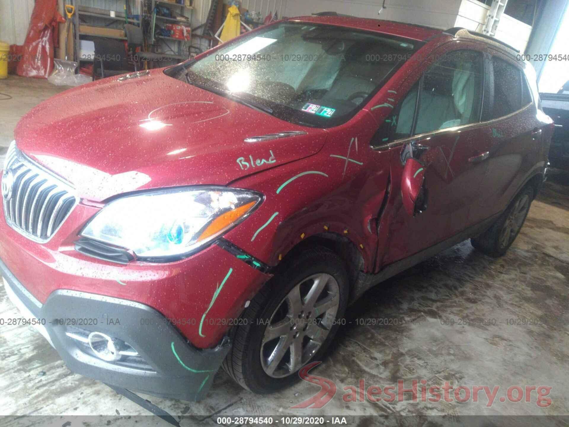 KL4CJHSB2GB740505 2016 BUICK ENCORE