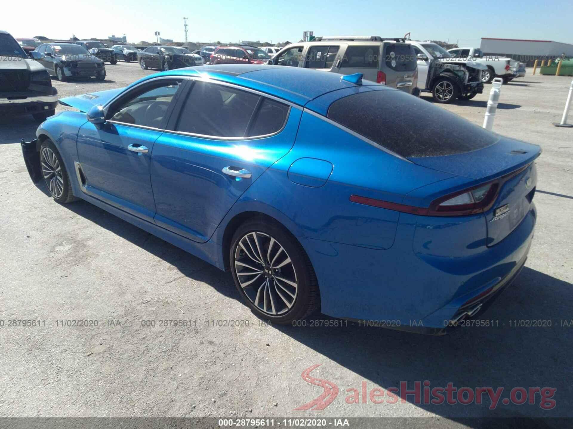 KNAE25LA6J6017303 2018 KIA STINGER