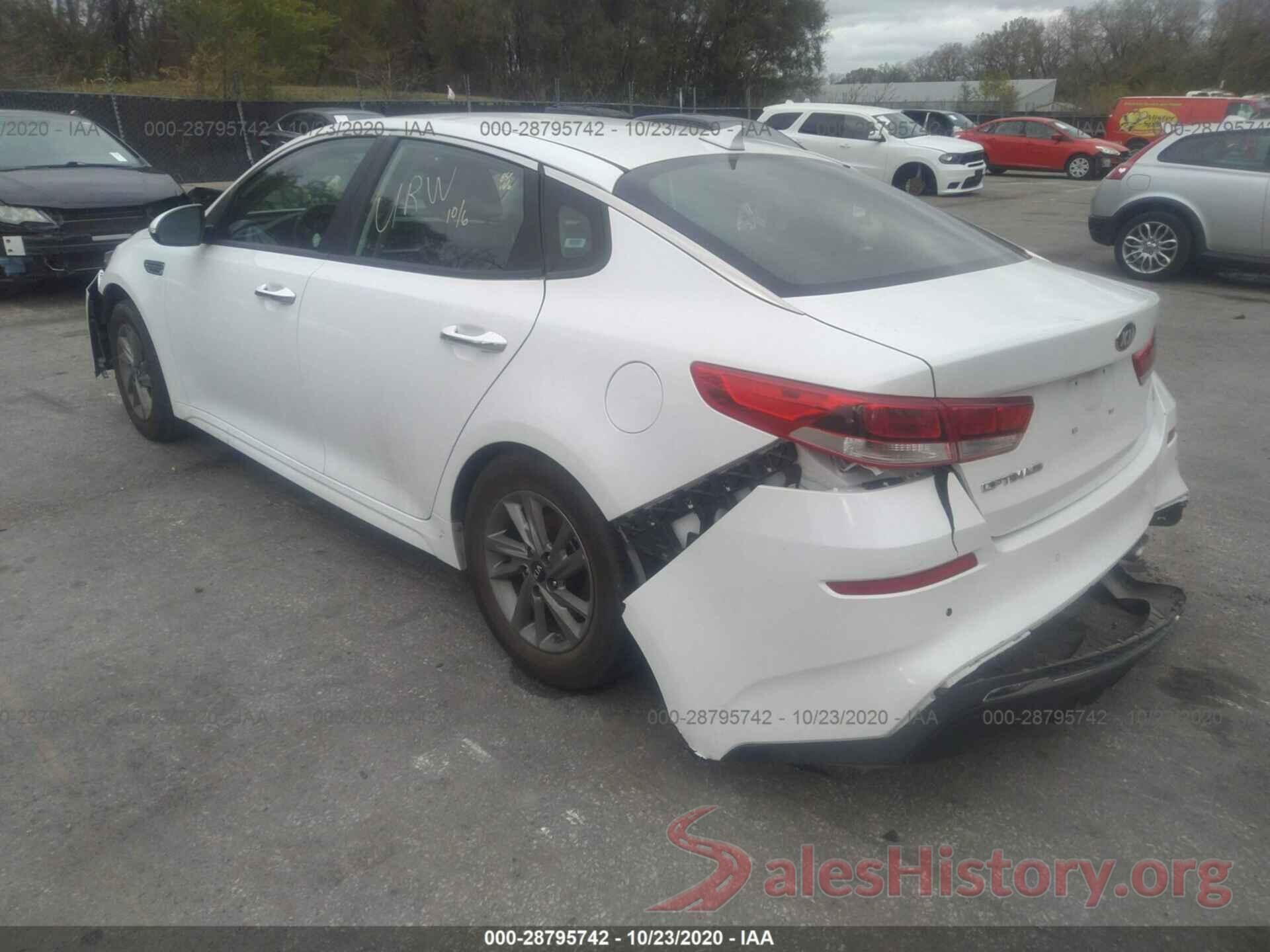 5XXGT4L33LG384961 2020 KIA OPTIMA