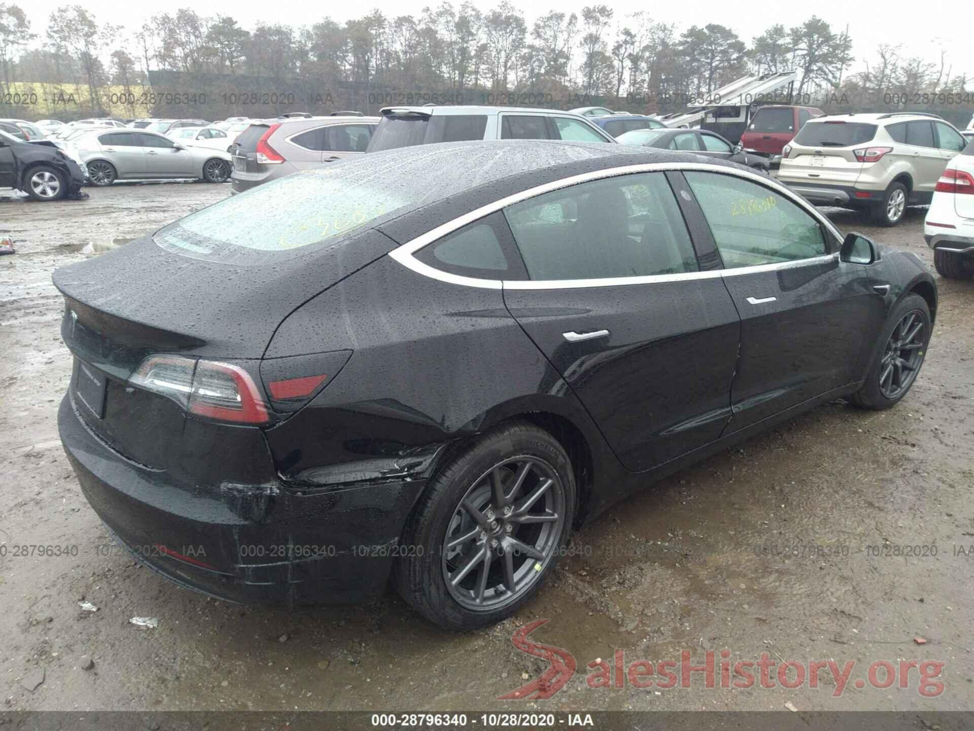 5YJ3E1EA4LF796618 2020 TESLA MODEL 3