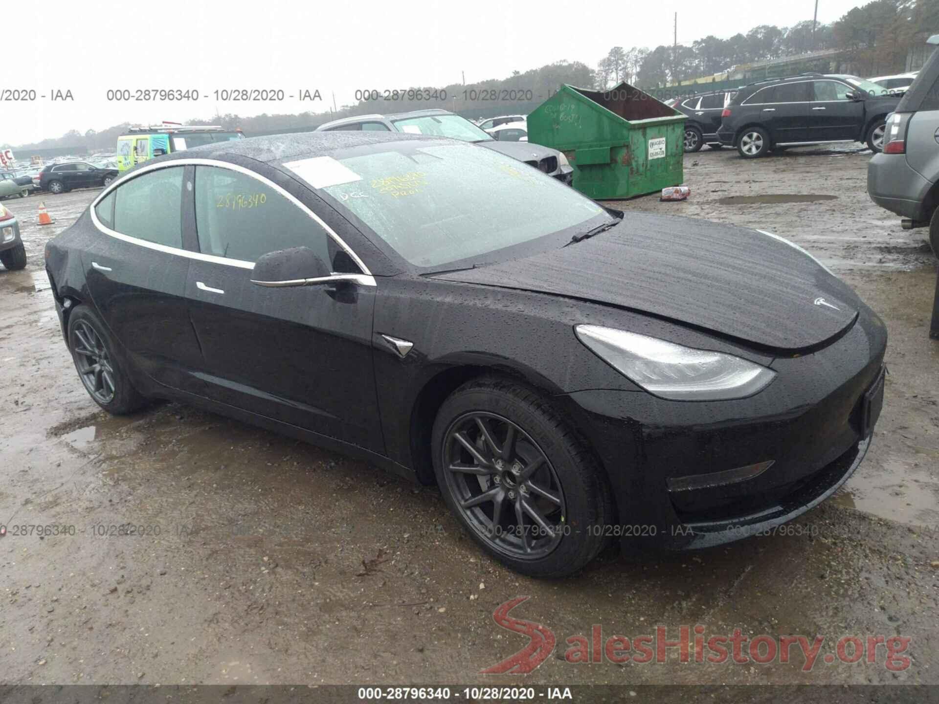 5YJ3E1EA4LF796618 2020 TESLA MODEL 3