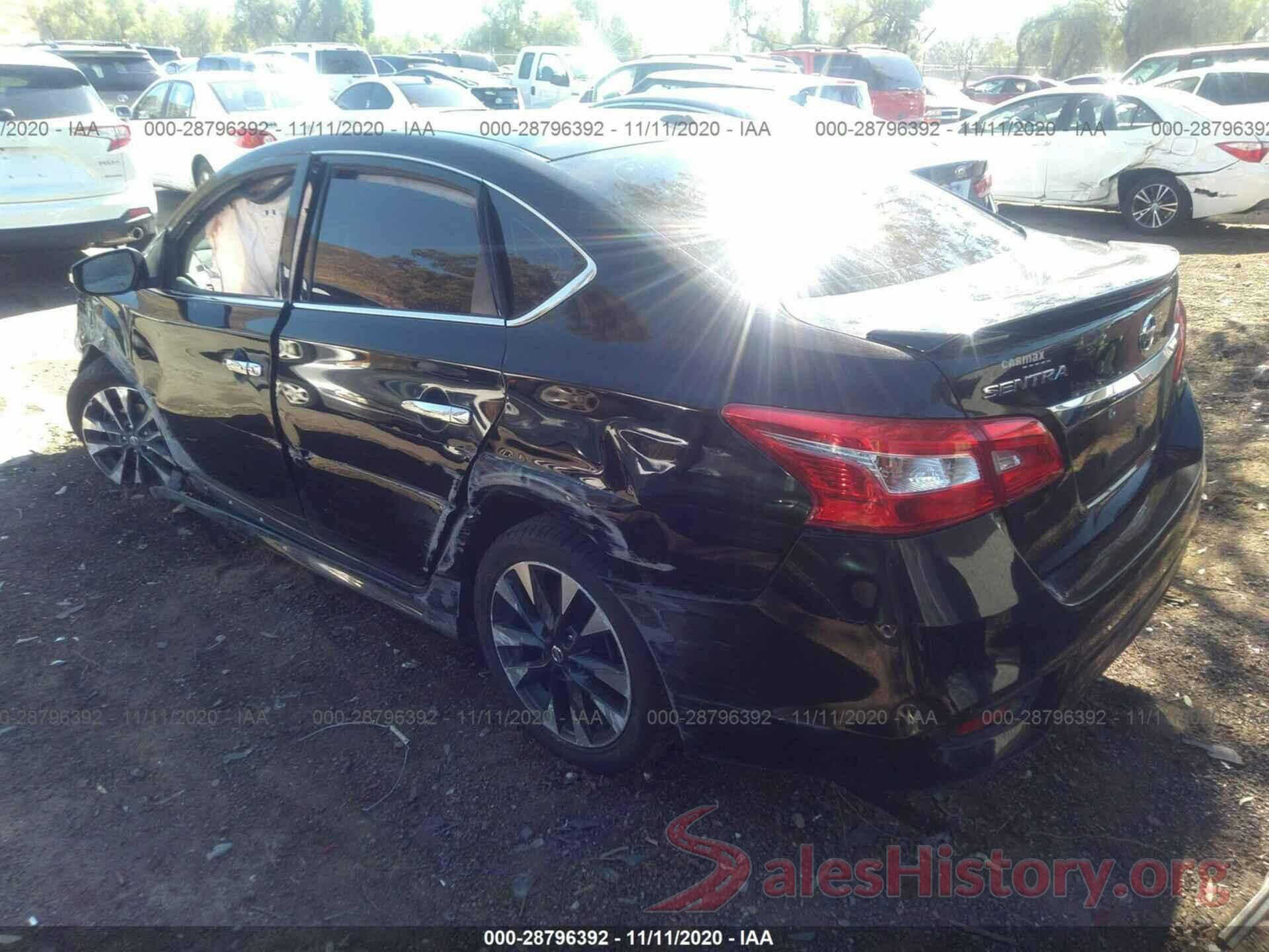 3N1AB7AP3HY363433 2017 NISSAN SENTRA