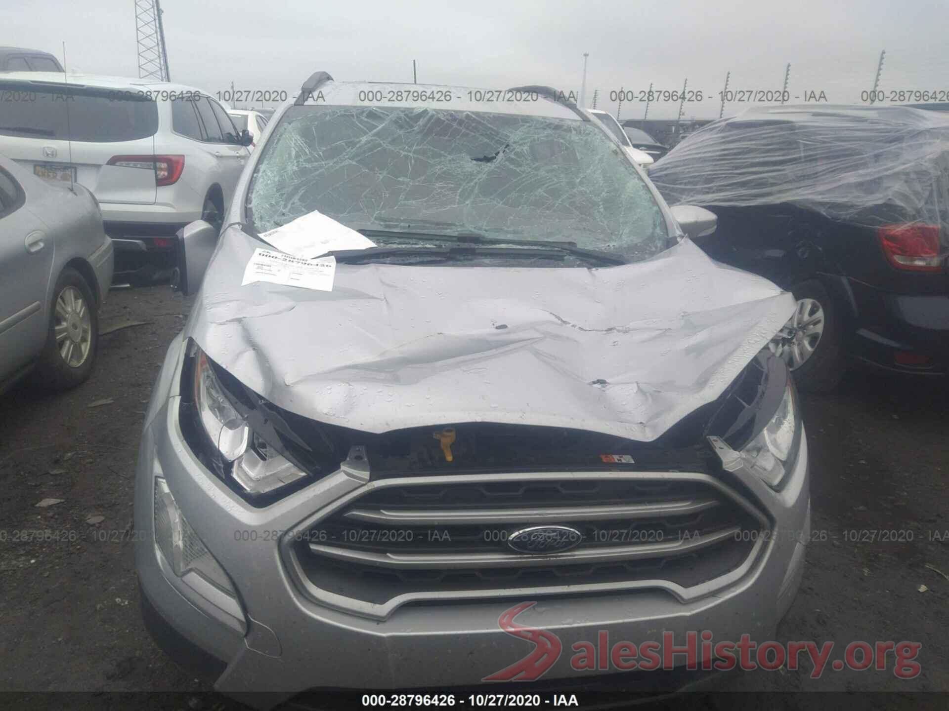 MAJ3S2GE0KC273984 2019 FORD ECOSPORT