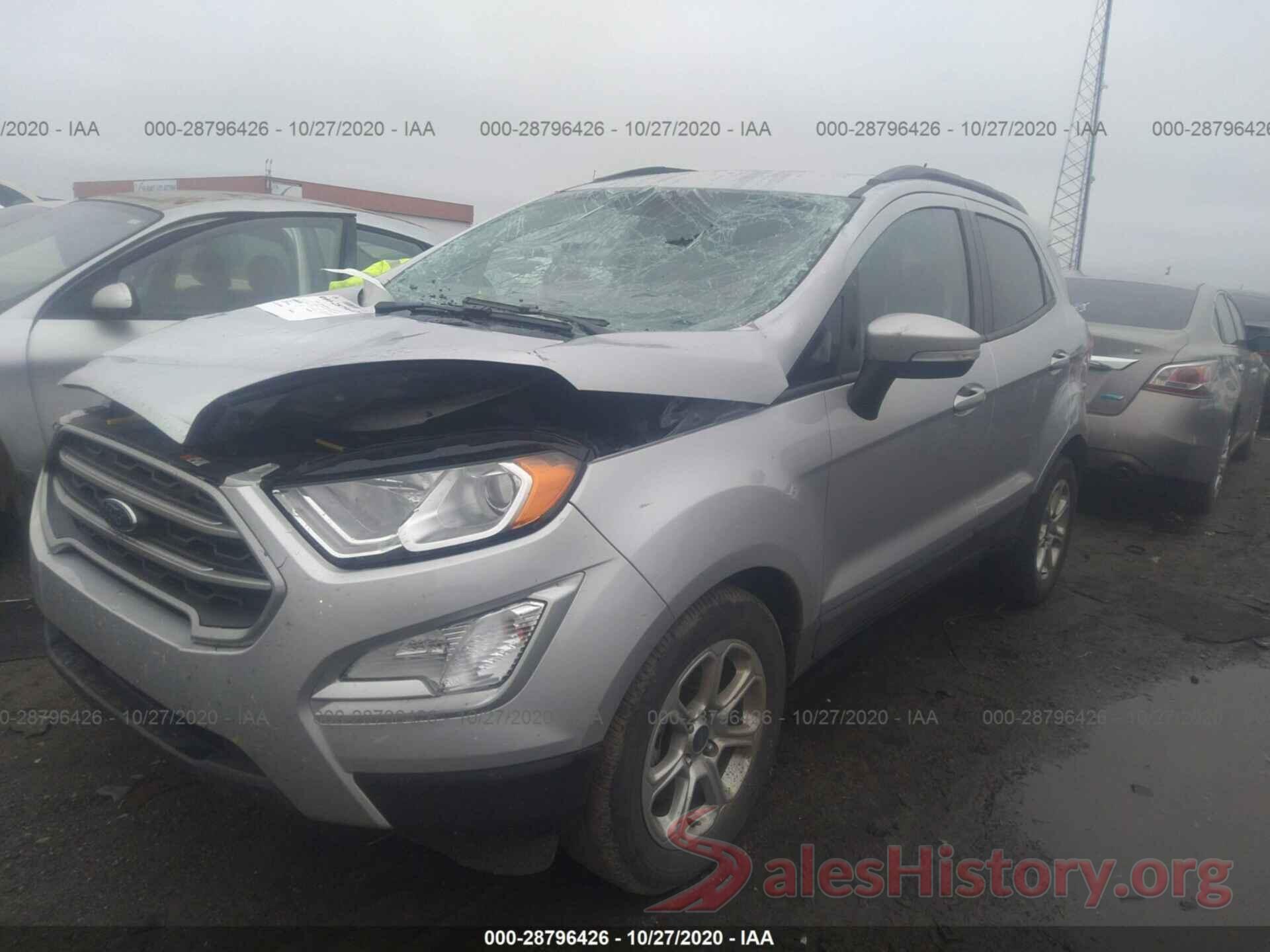 MAJ3S2GE0KC273984 2019 FORD ECOSPORT