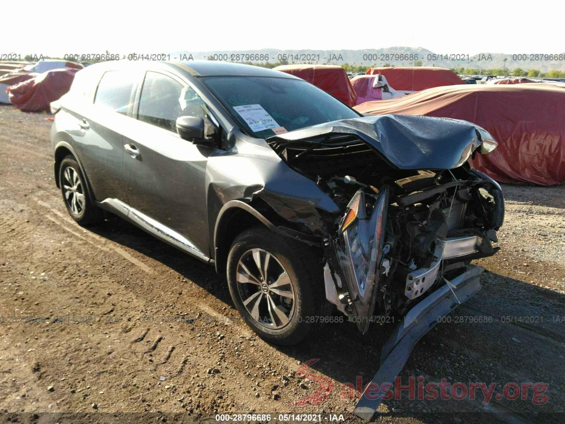 5N1AZ2AJXLN141416 2020 NISSAN MURANO