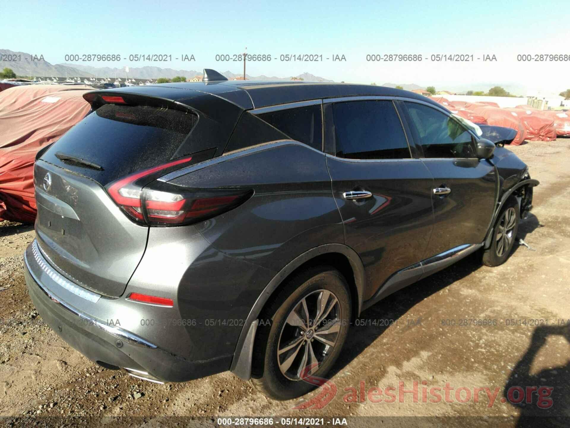 5N1AZ2AJXLN141416 2020 NISSAN MURANO