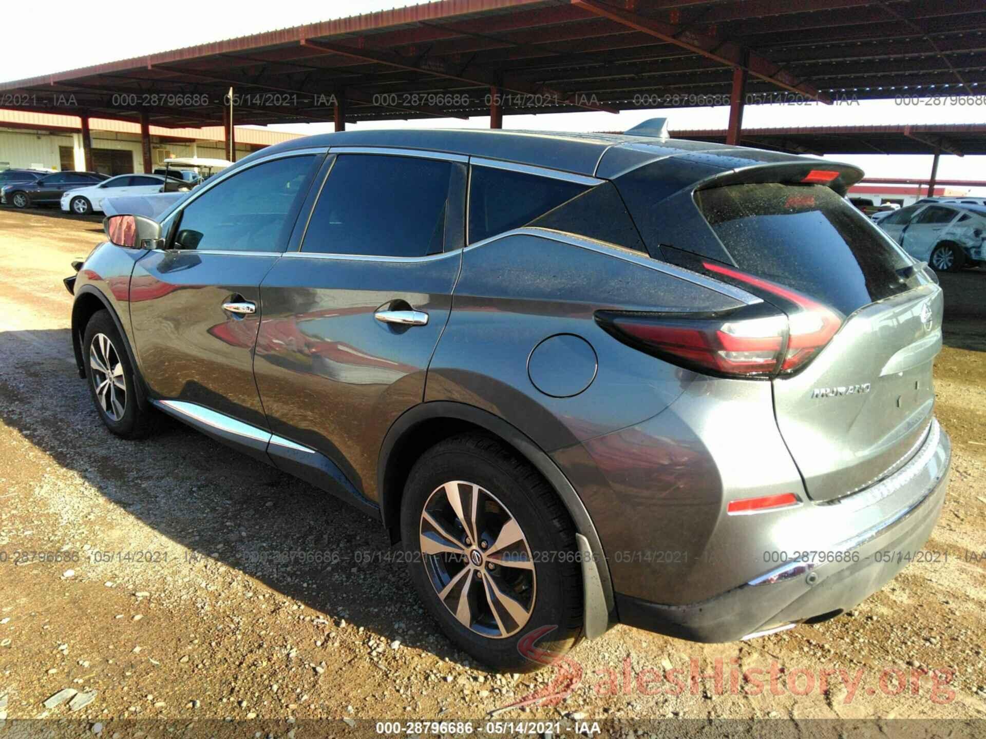 5N1AZ2AJXLN141416 2020 NISSAN MURANO