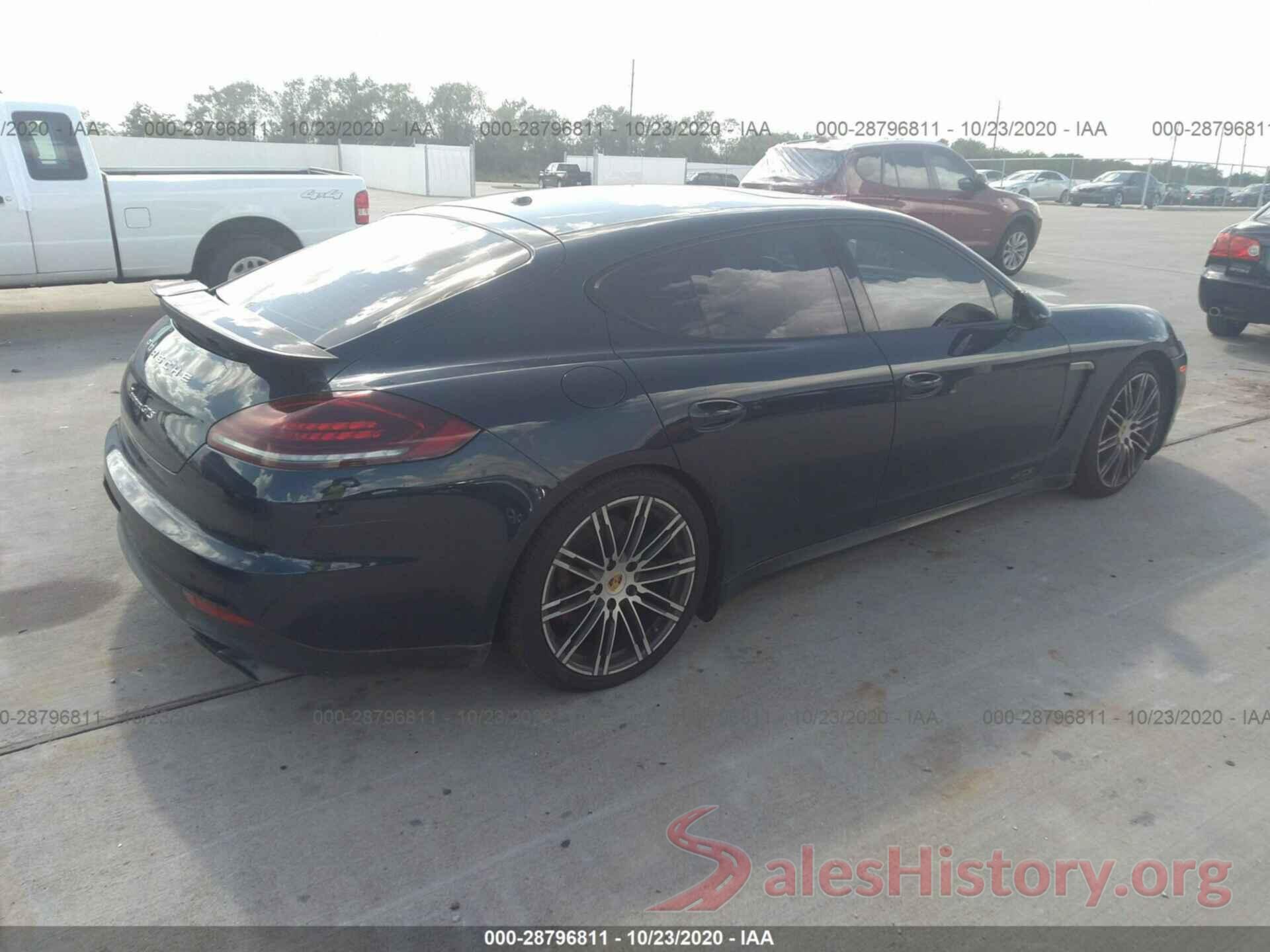 WP0AF2A7XGL081687 2016 PORSCHE PANAMERA