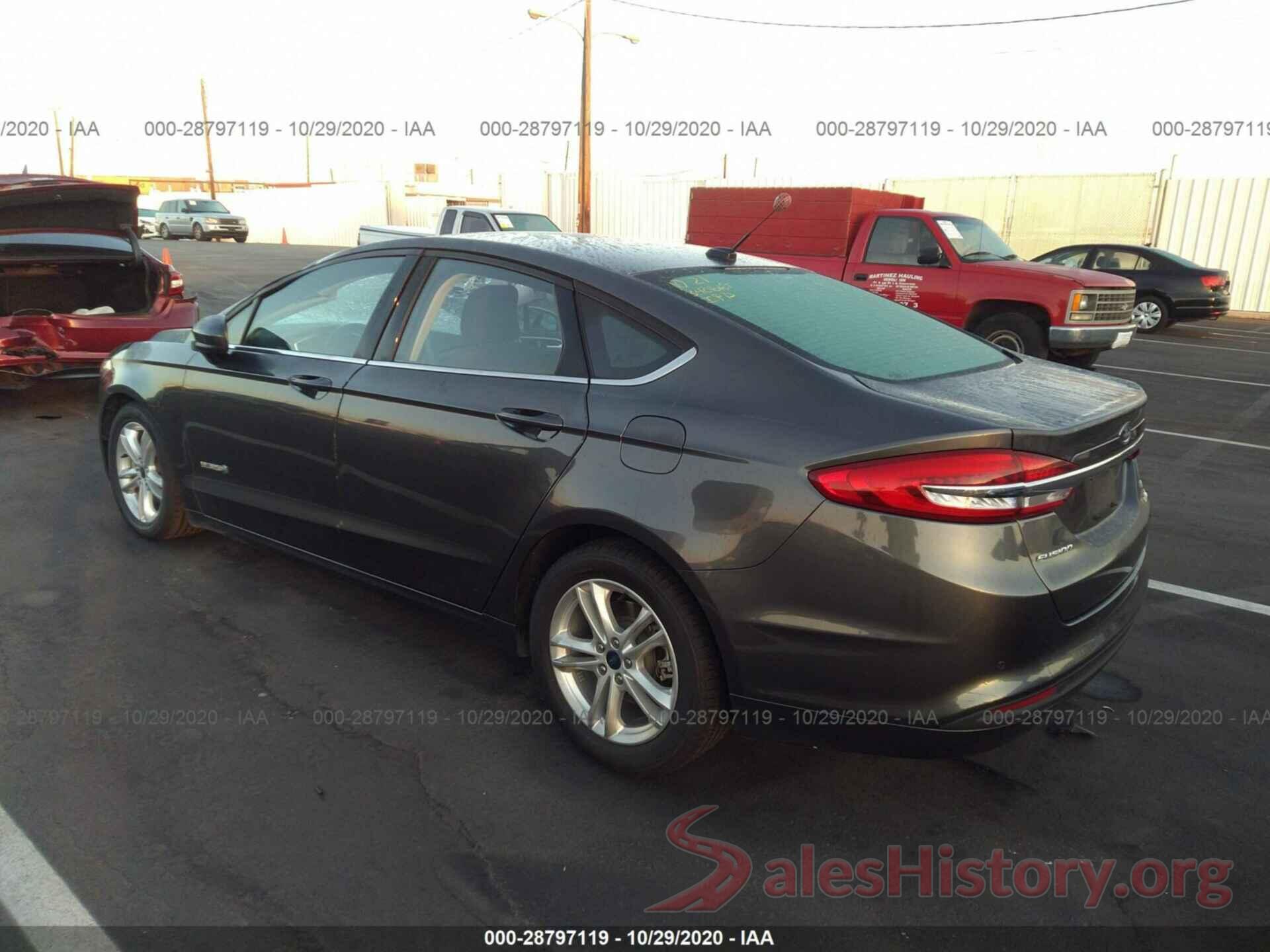 3FA6P0LU3JR232653 2018 FORD FUSION HYBRID