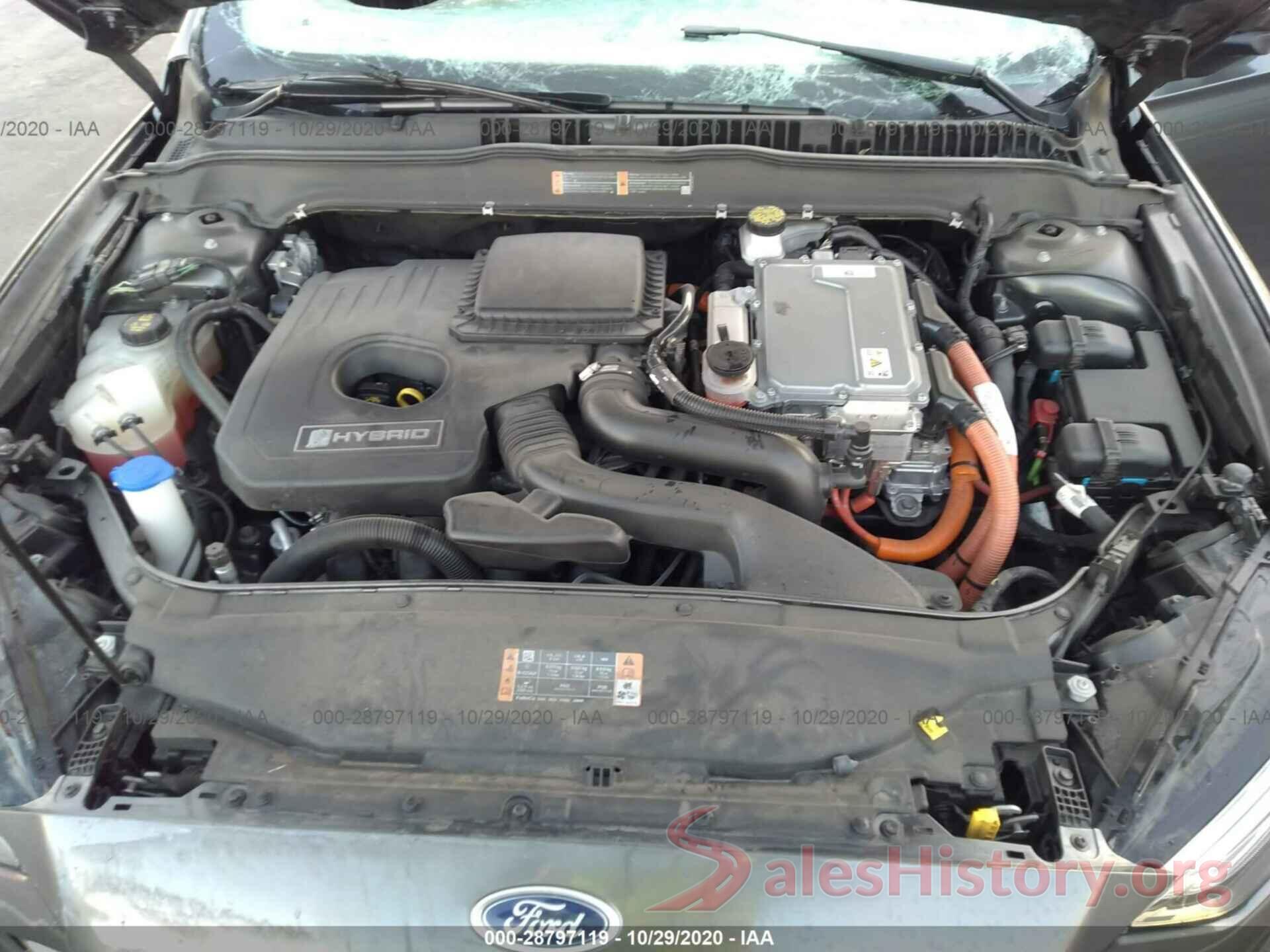 3FA6P0LU3JR232653 2018 FORD FUSION HYBRID