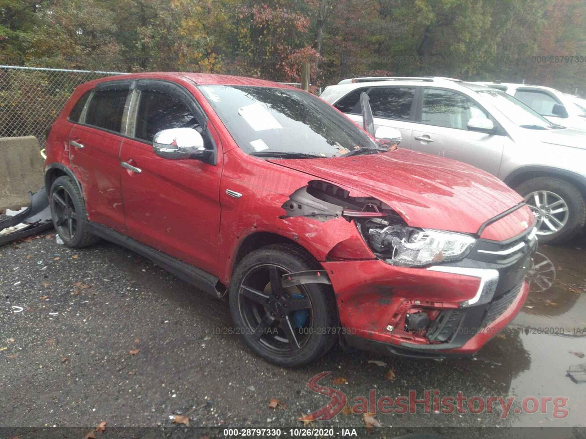 JA4AP3AU1KU004938 2019 MITSUBISHI OUTLANDER SPORT