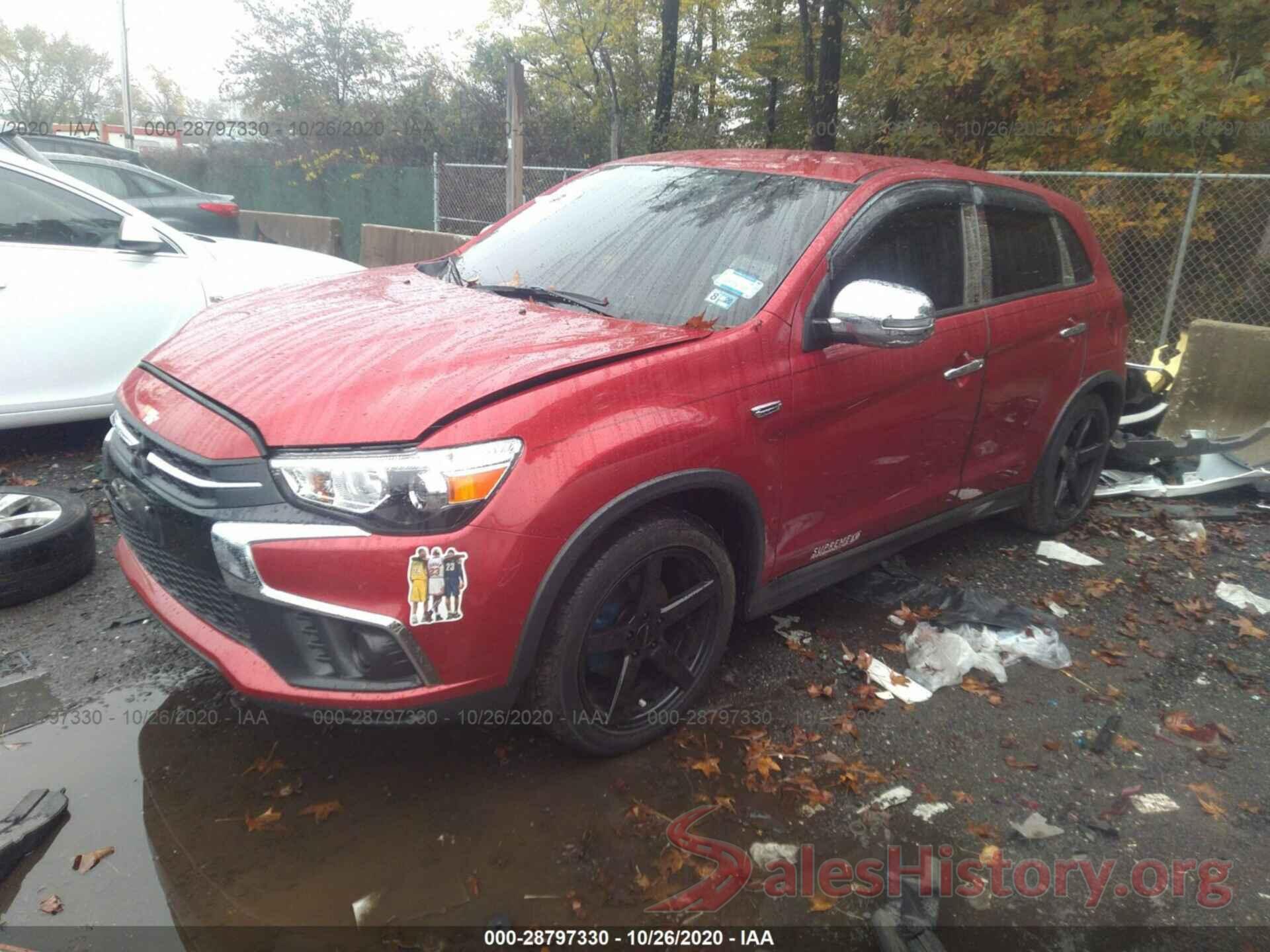 JA4AP3AU1KU004938 2019 MITSUBISHI OUTLANDER SPORT