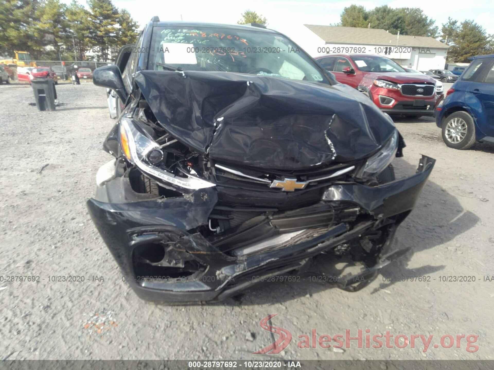 3GNCJLSB4KL123792 2019 CHEVROLET TRAX