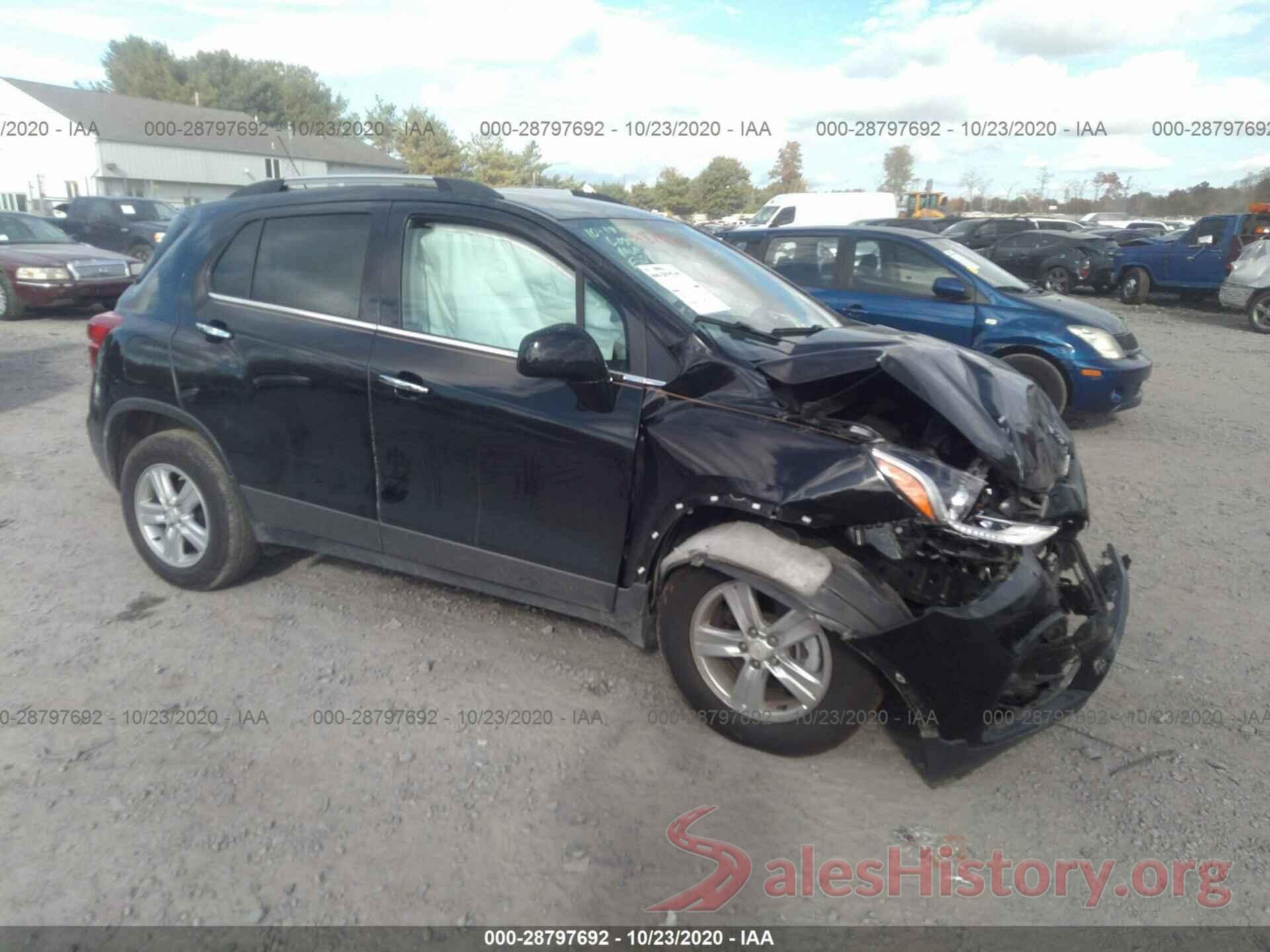 3GNCJLSB4KL123792 2019 CHEVROLET TRAX