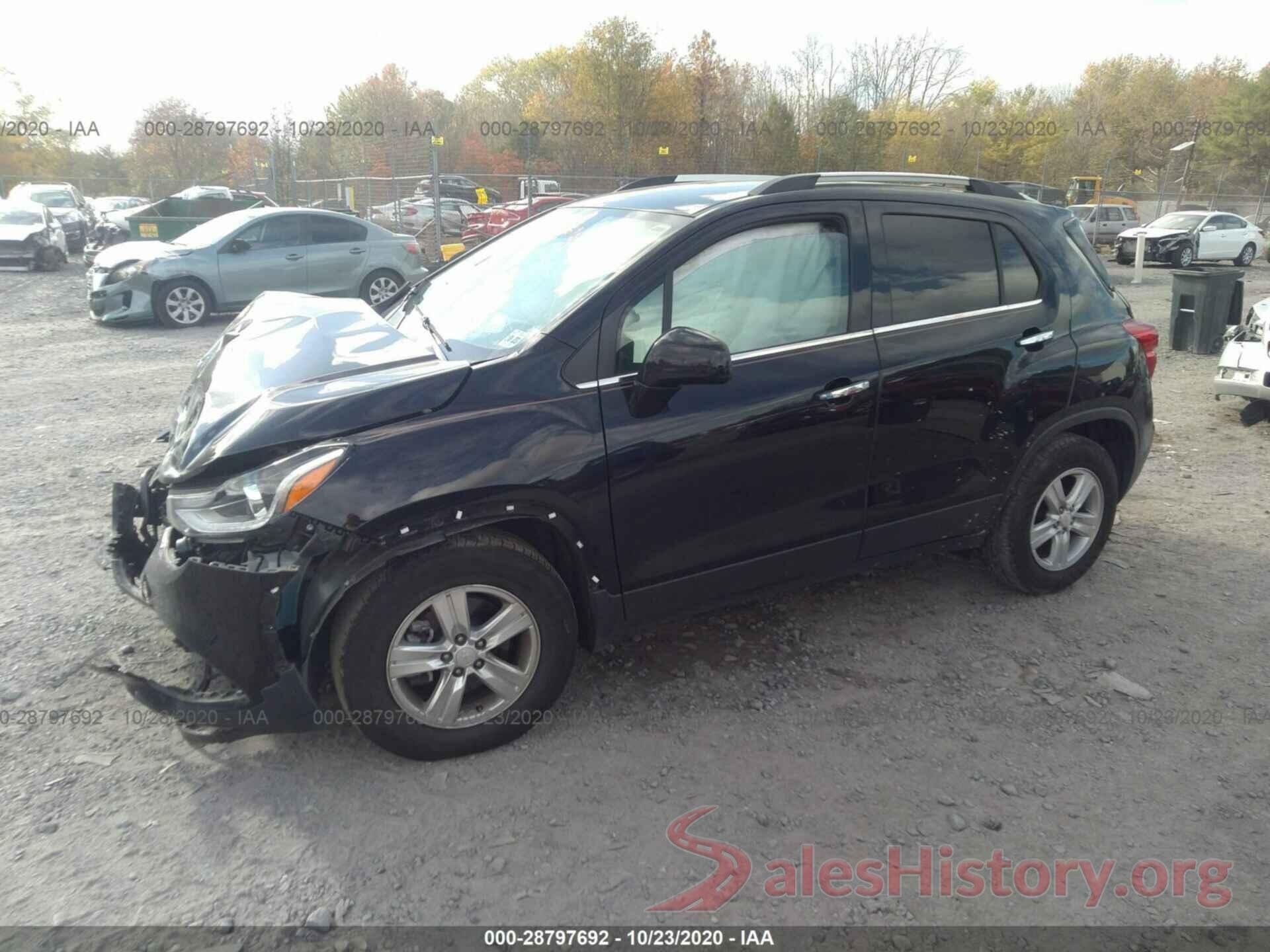 3GNCJLSB4KL123792 2019 CHEVROLET TRAX