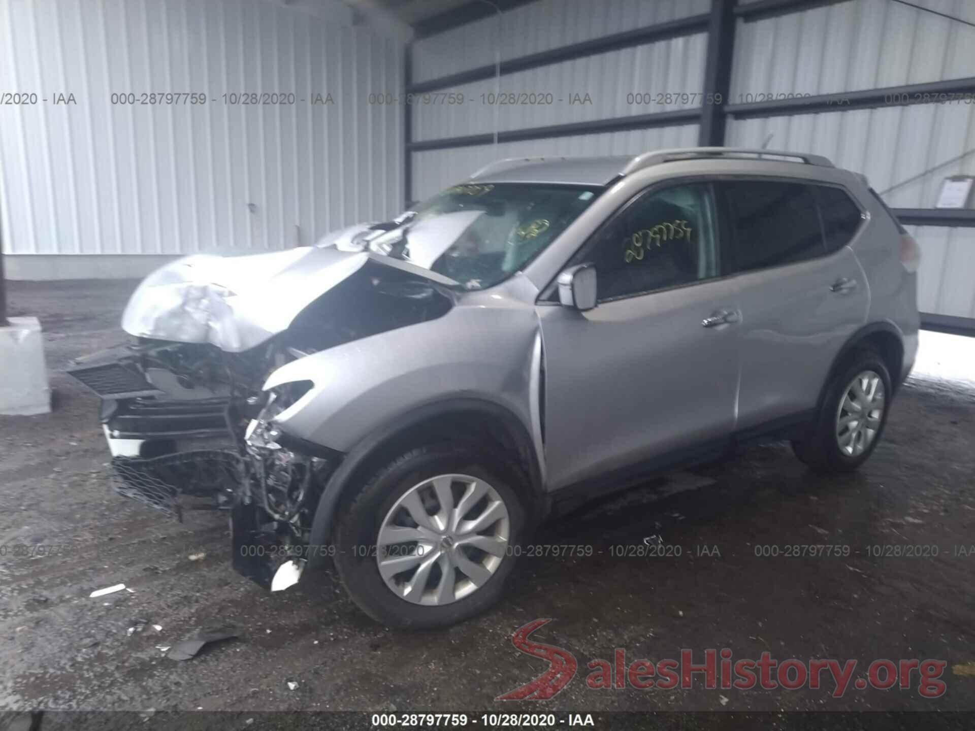 KNMAT2MV0GP705007 2016 NISSAN ROGUE