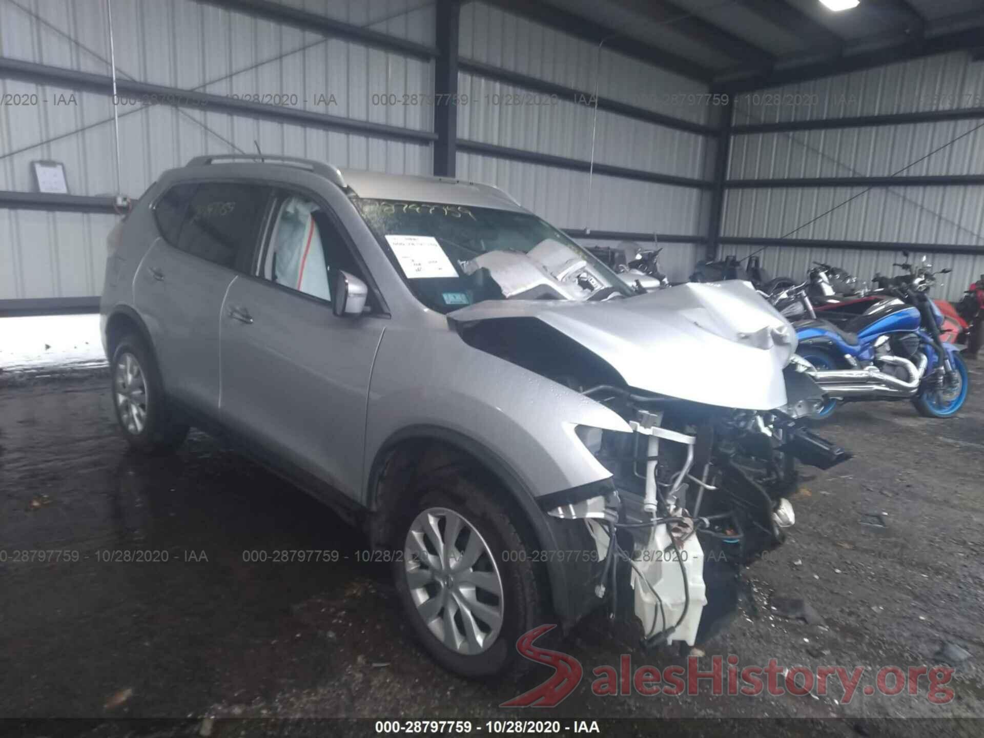 KNMAT2MV0GP705007 2016 NISSAN ROGUE