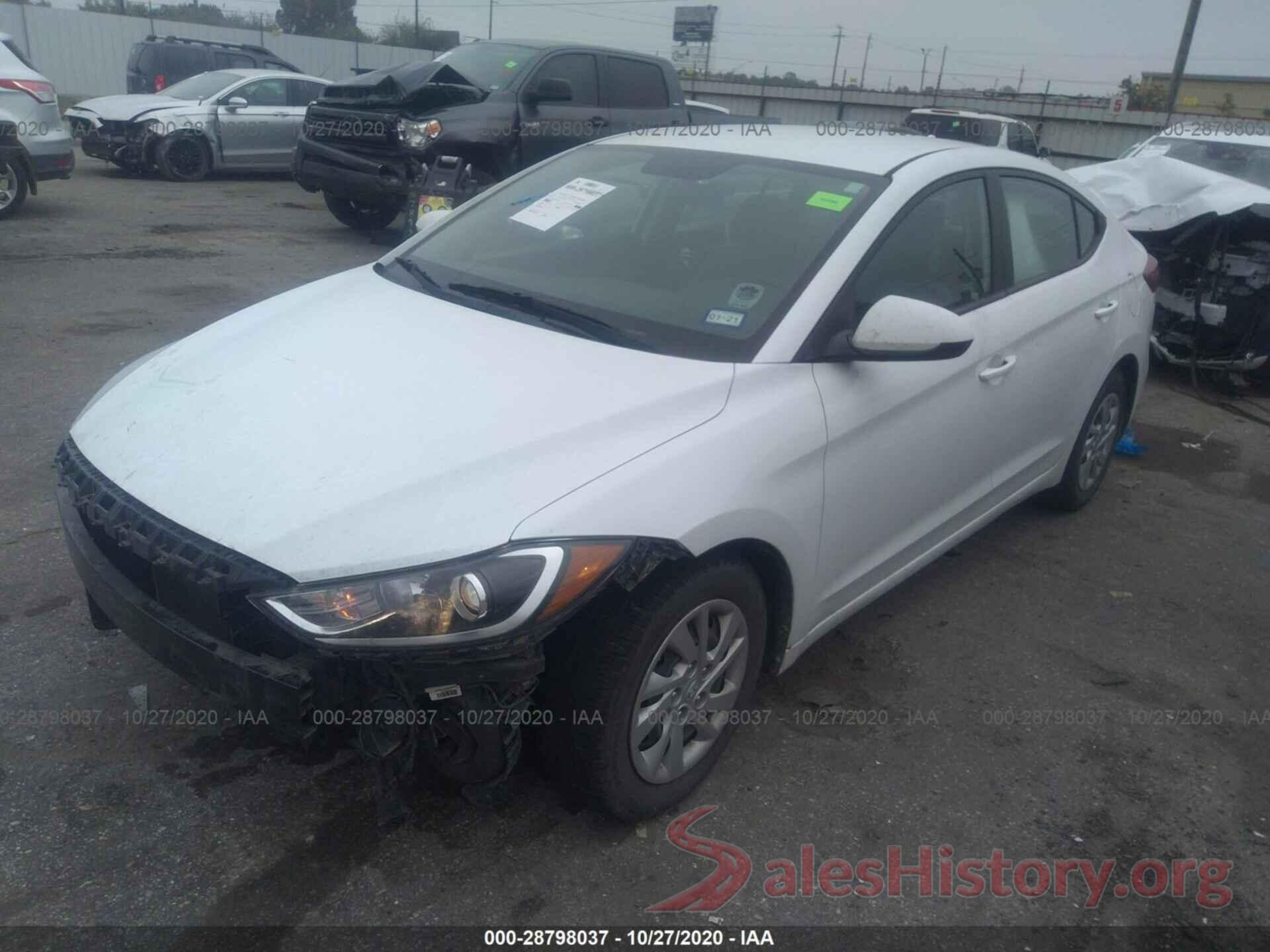 5NPD74LF5HH180238 2017 HYUNDAI ELANTRA