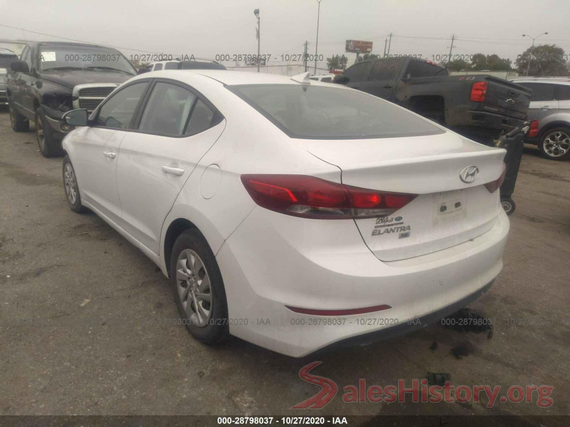 5NPD74LF5HH180238 2017 HYUNDAI ELANTRA