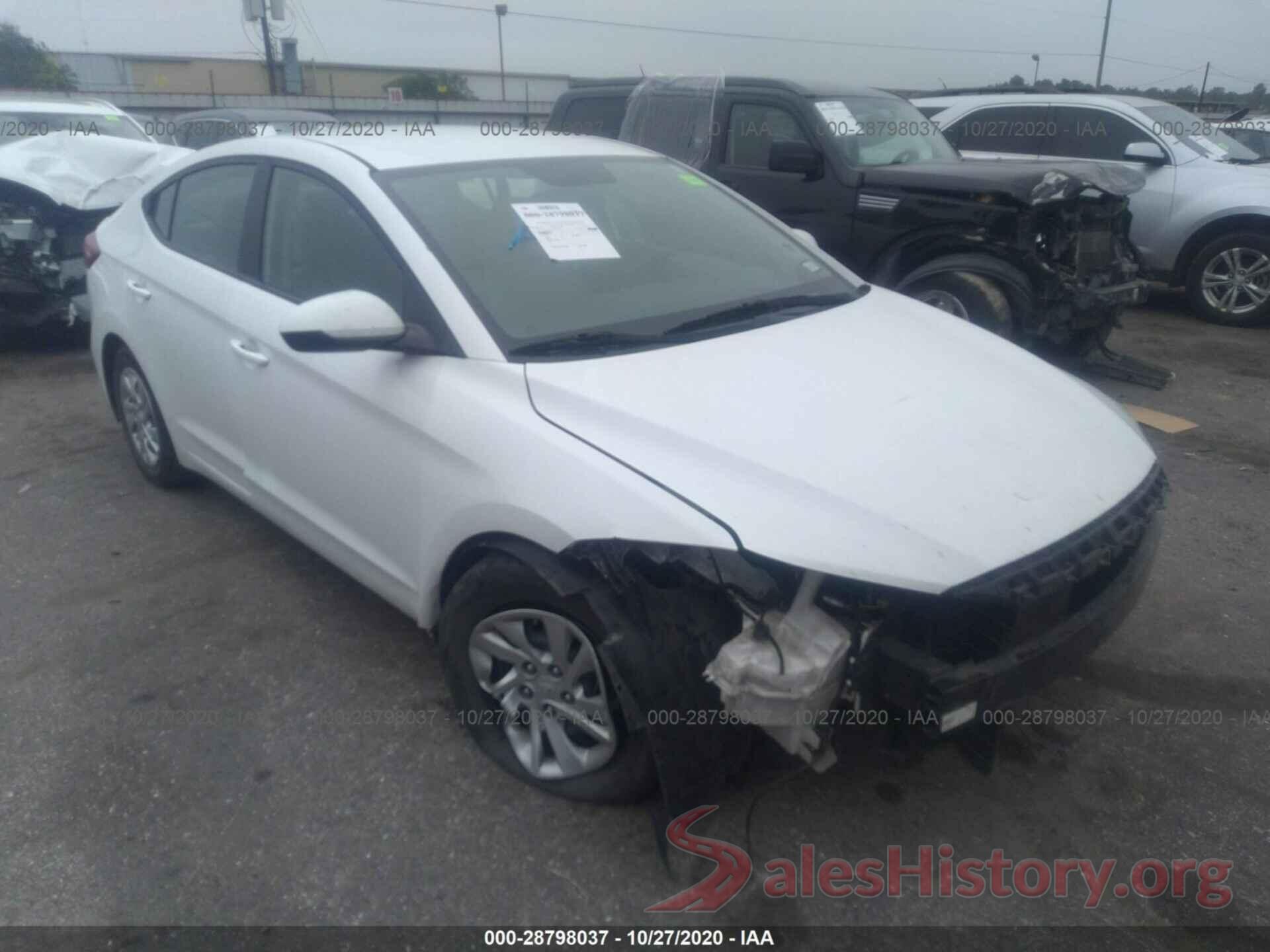 5NPD74LF5HH180238 2017 HYUNDAI ELANTRA