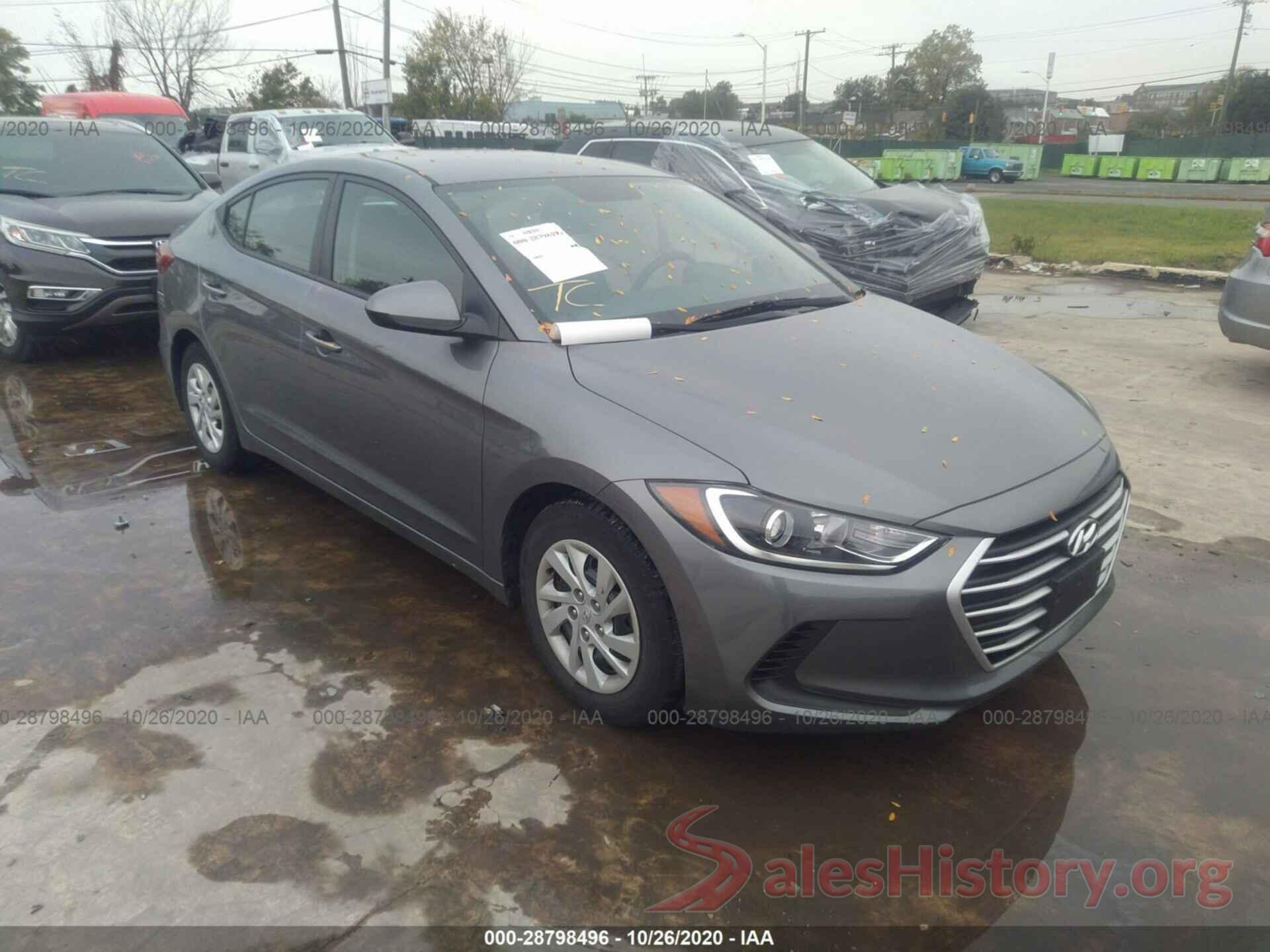 5NPD74LF0JH365741 2018 HYUNDAI ELANTRA