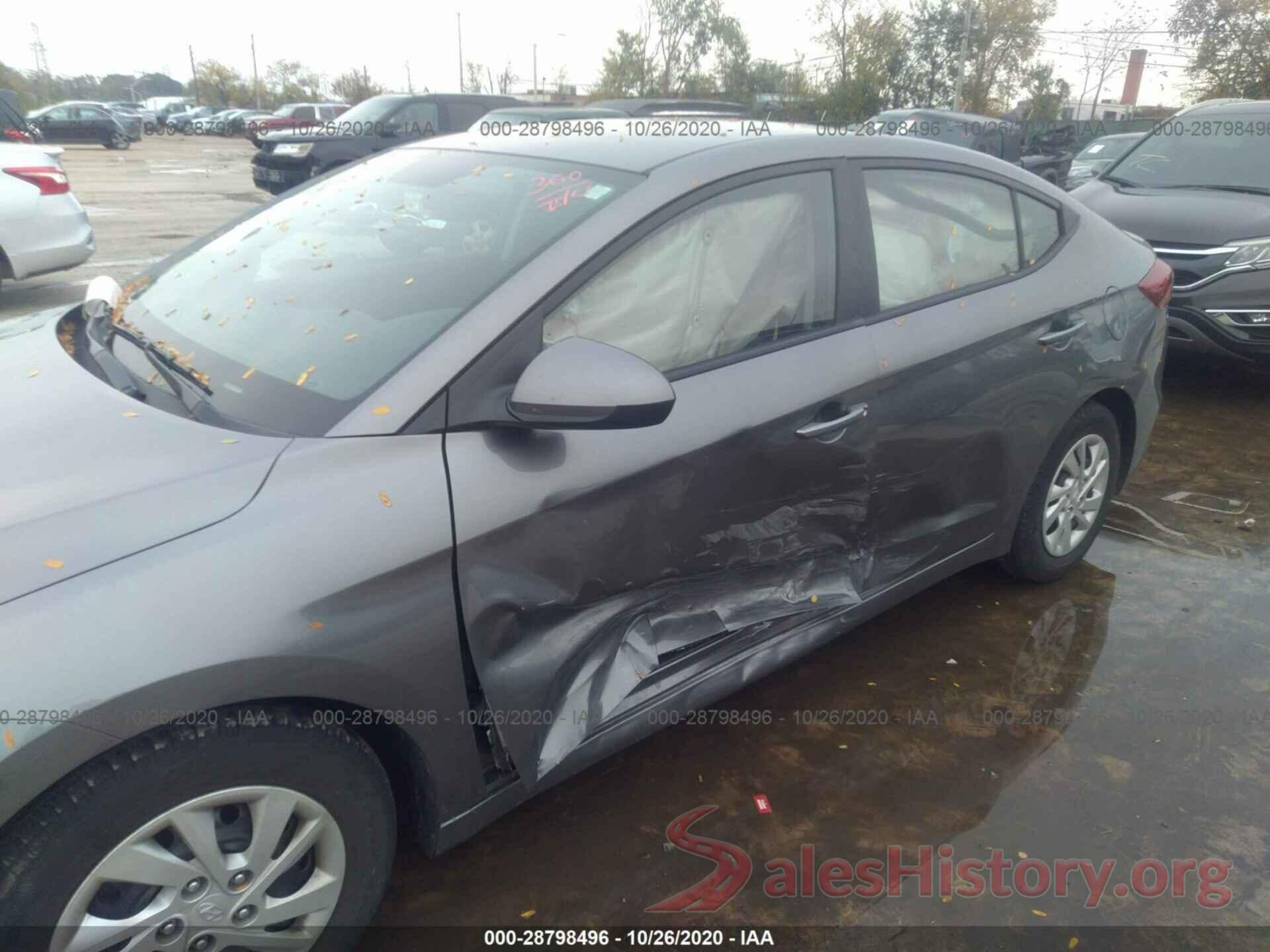 5NPD74LF0JH365741 2018 HYUNDAI ELANTRA