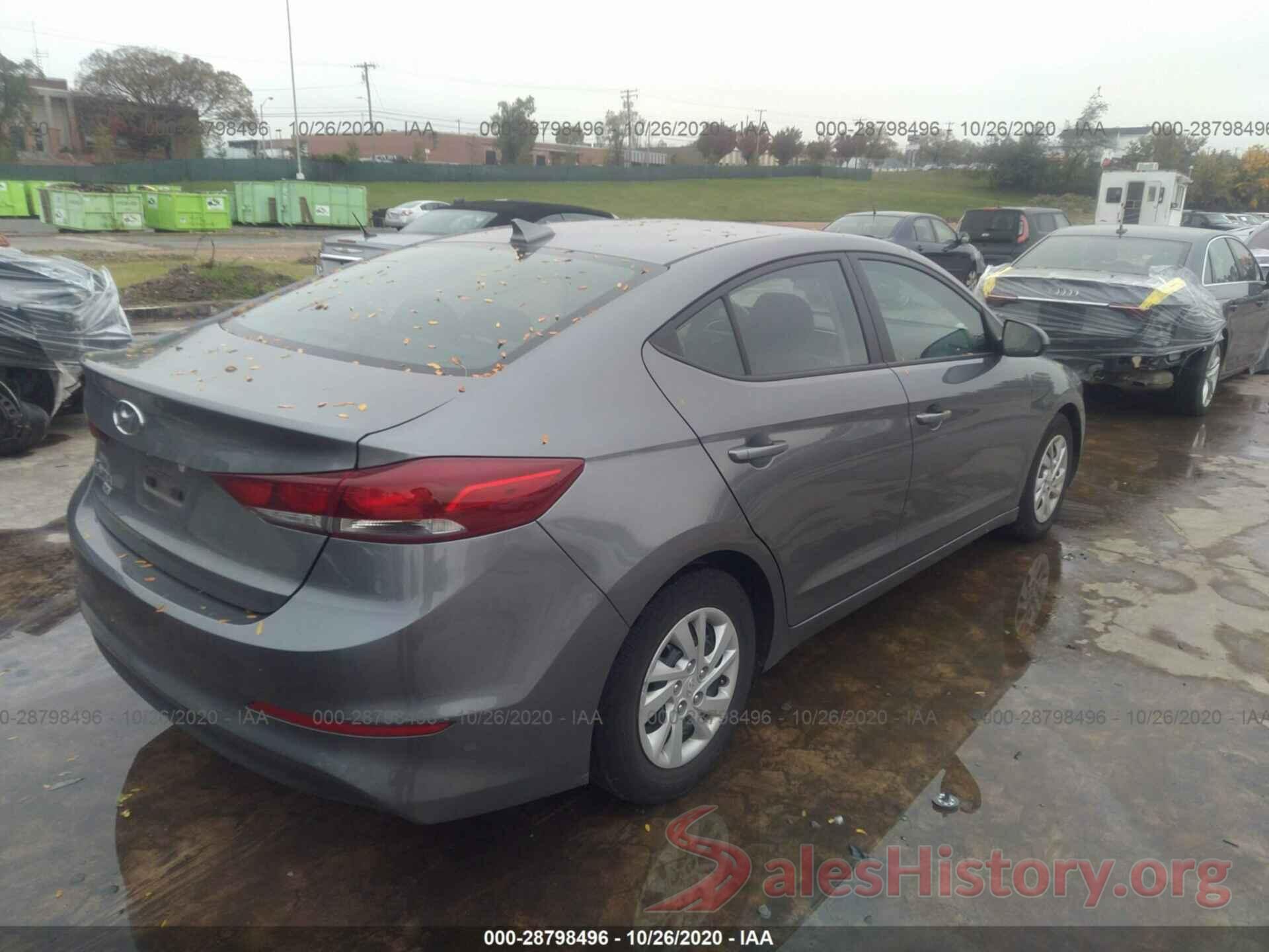 5NPD74LF0JH365741 2018 HYUNDAI ELANTRA