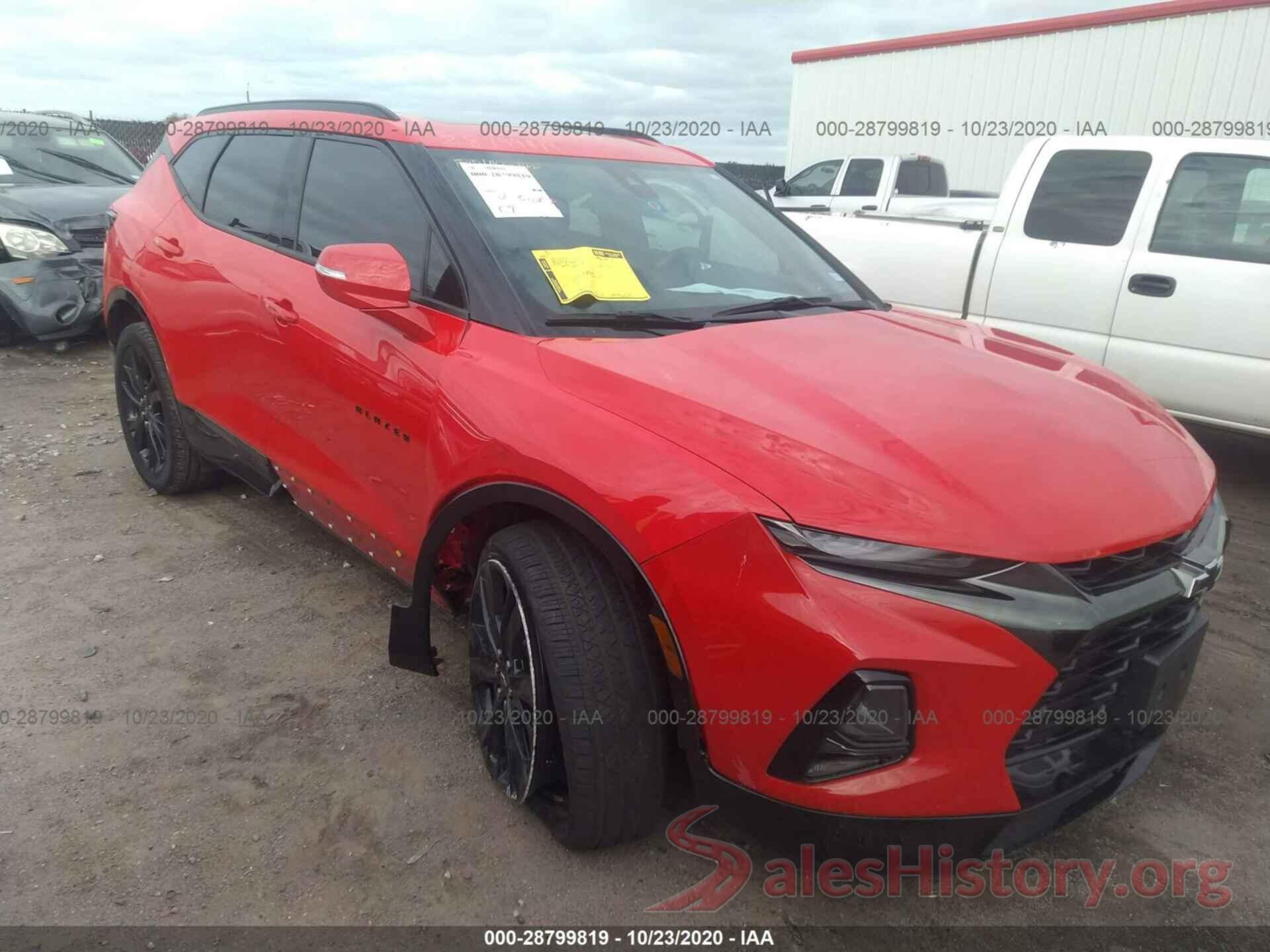 3GNKBERS3KS622678 2019 CHEVROLET BLAZER