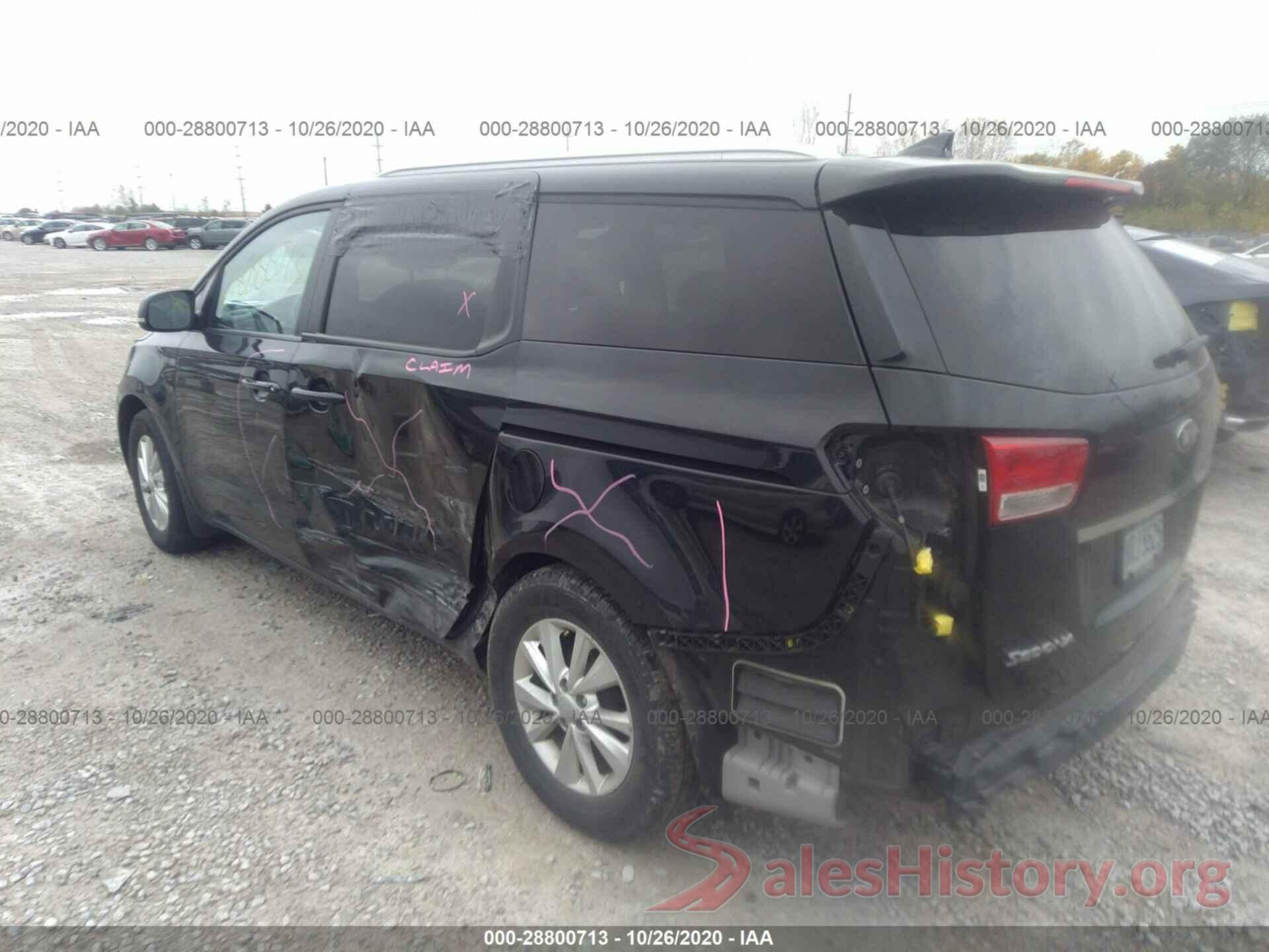 KNDMB5C18G6200760 2016 KIA SEDONA