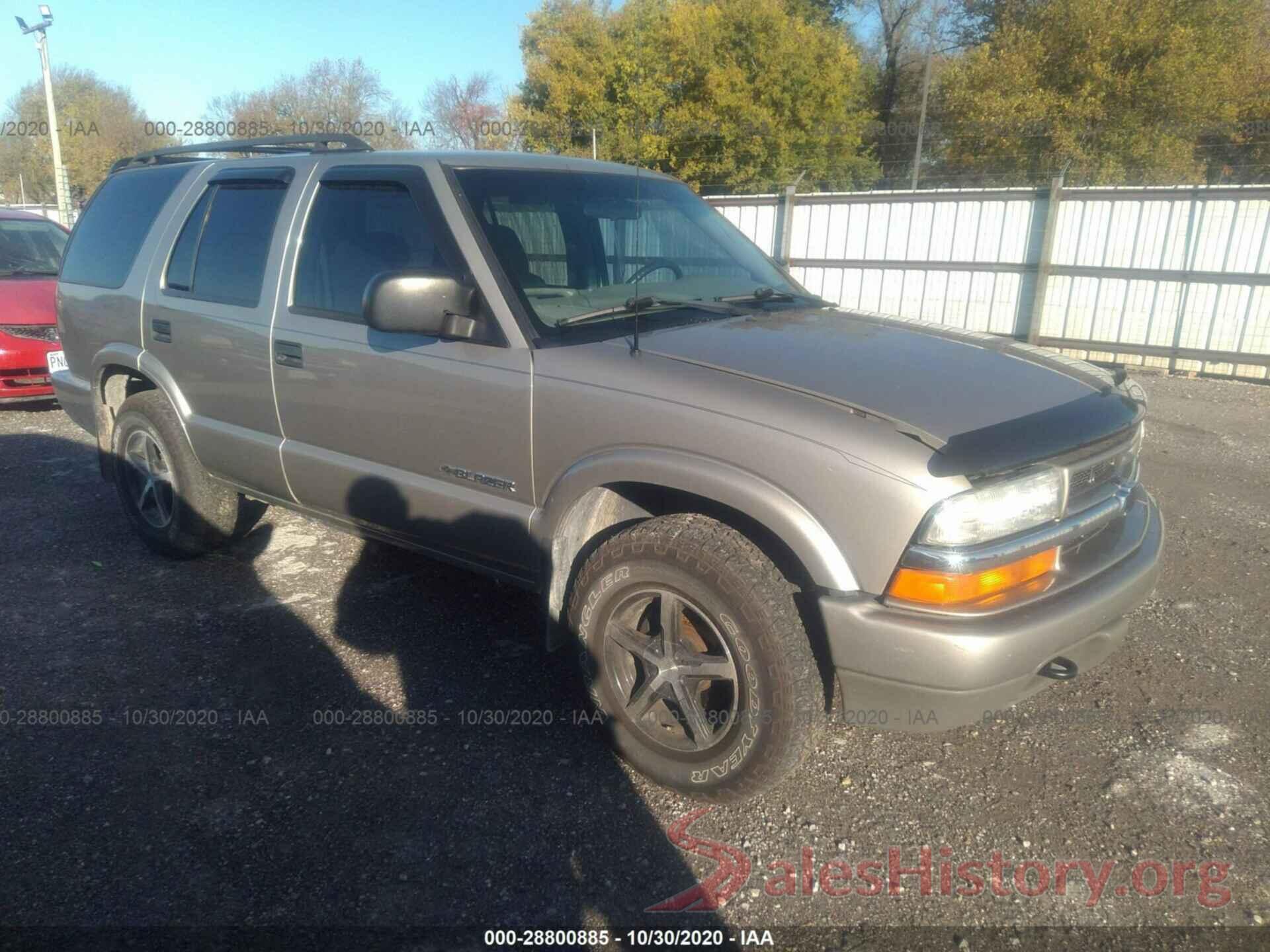 1GNDT13X24K153164 2004 CHEVROLET BLAZER