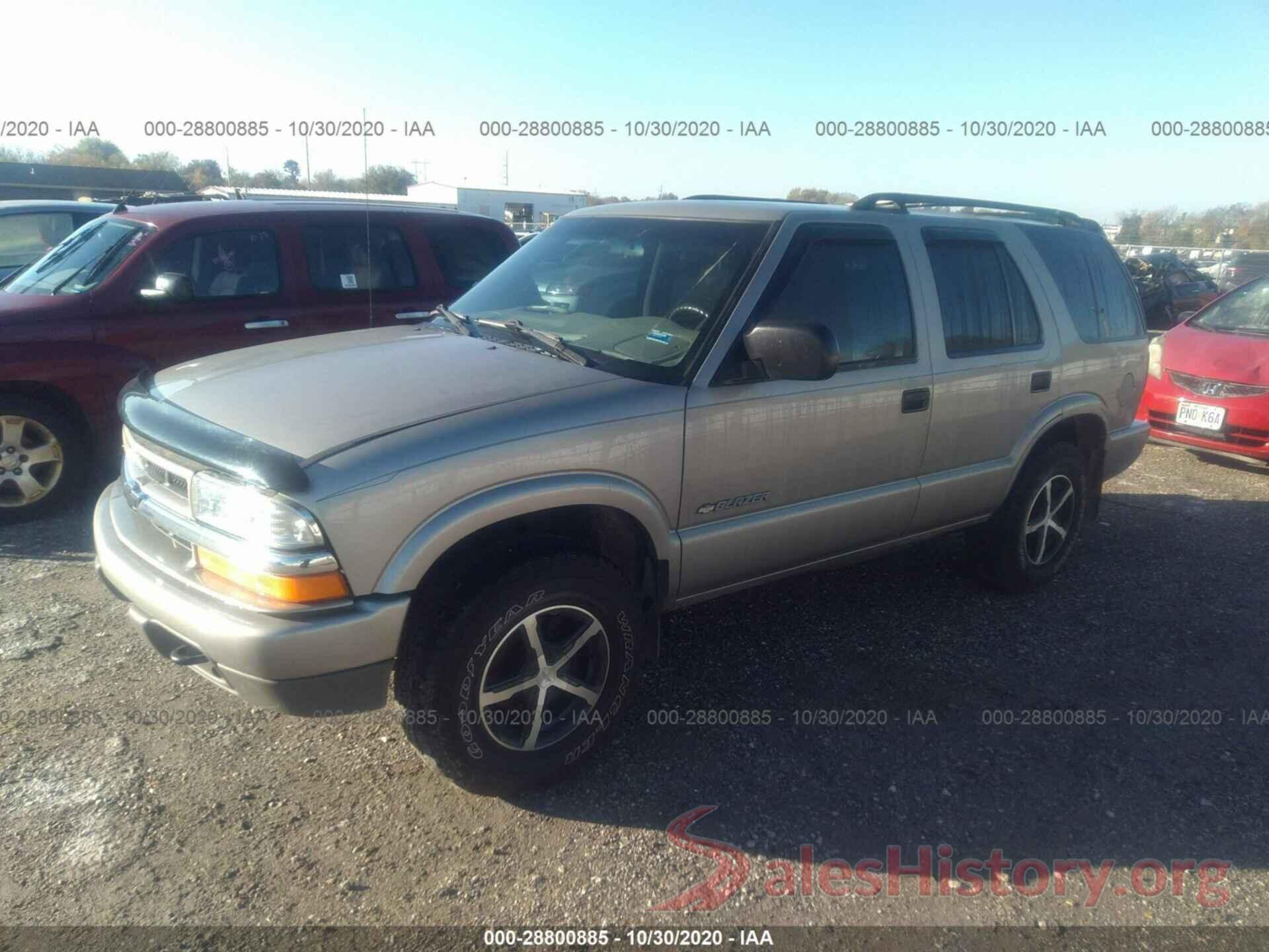 1GNDT13X24K153164 2004 CHEVROLET BLAZER