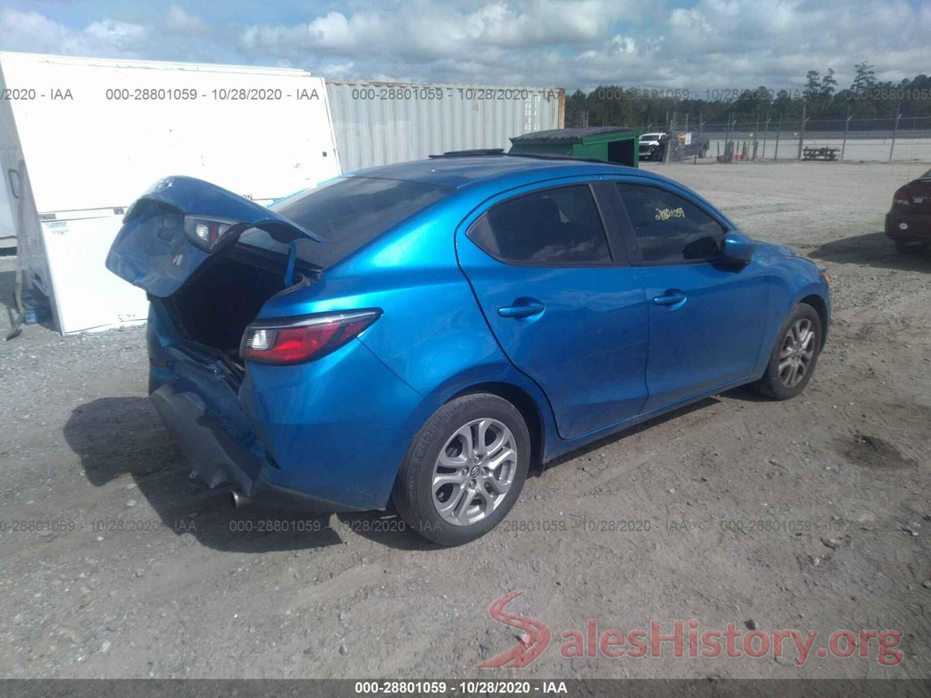 3MYDLBYV9HY164290 2017 TOYOTA YARIS IA