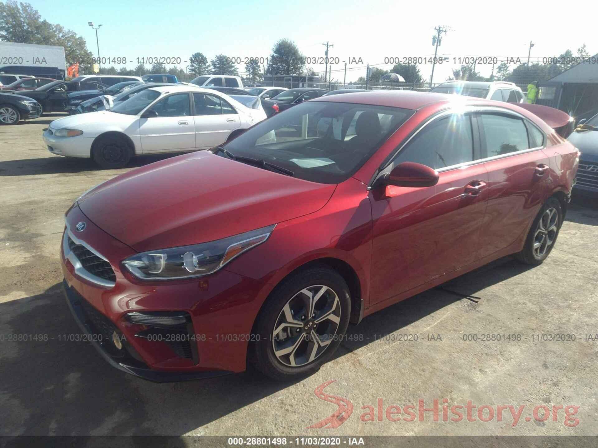 3KPF24AD0KE111106 2019 KIA FORTE