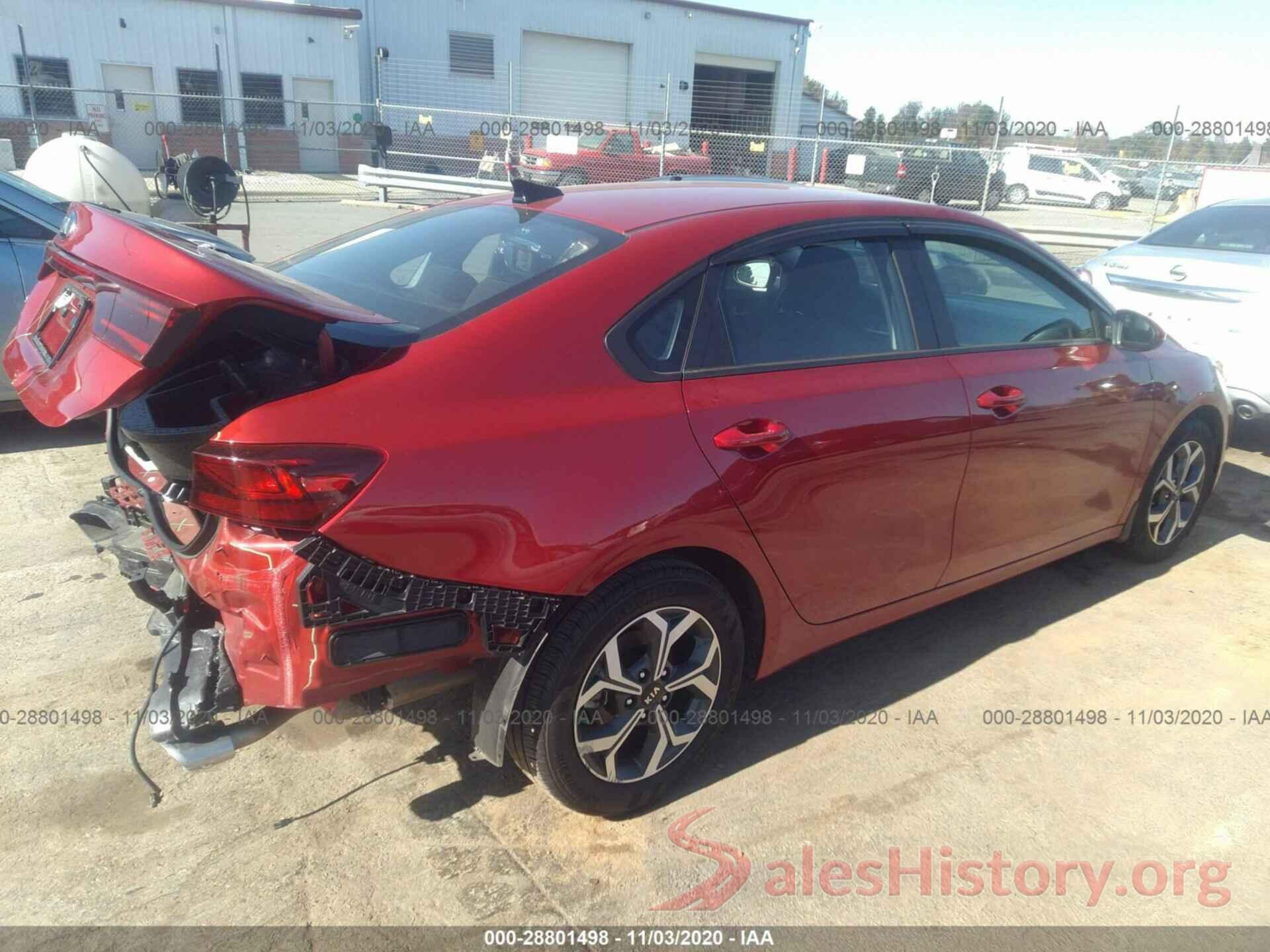 3KPF24AD0KE111106 2019 KIA FORTE